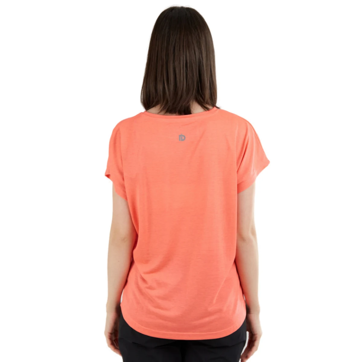 Dámske turistické tričko s krátkym rukávom FUNDANGO Rush T-shirt-352-coral · záber 2