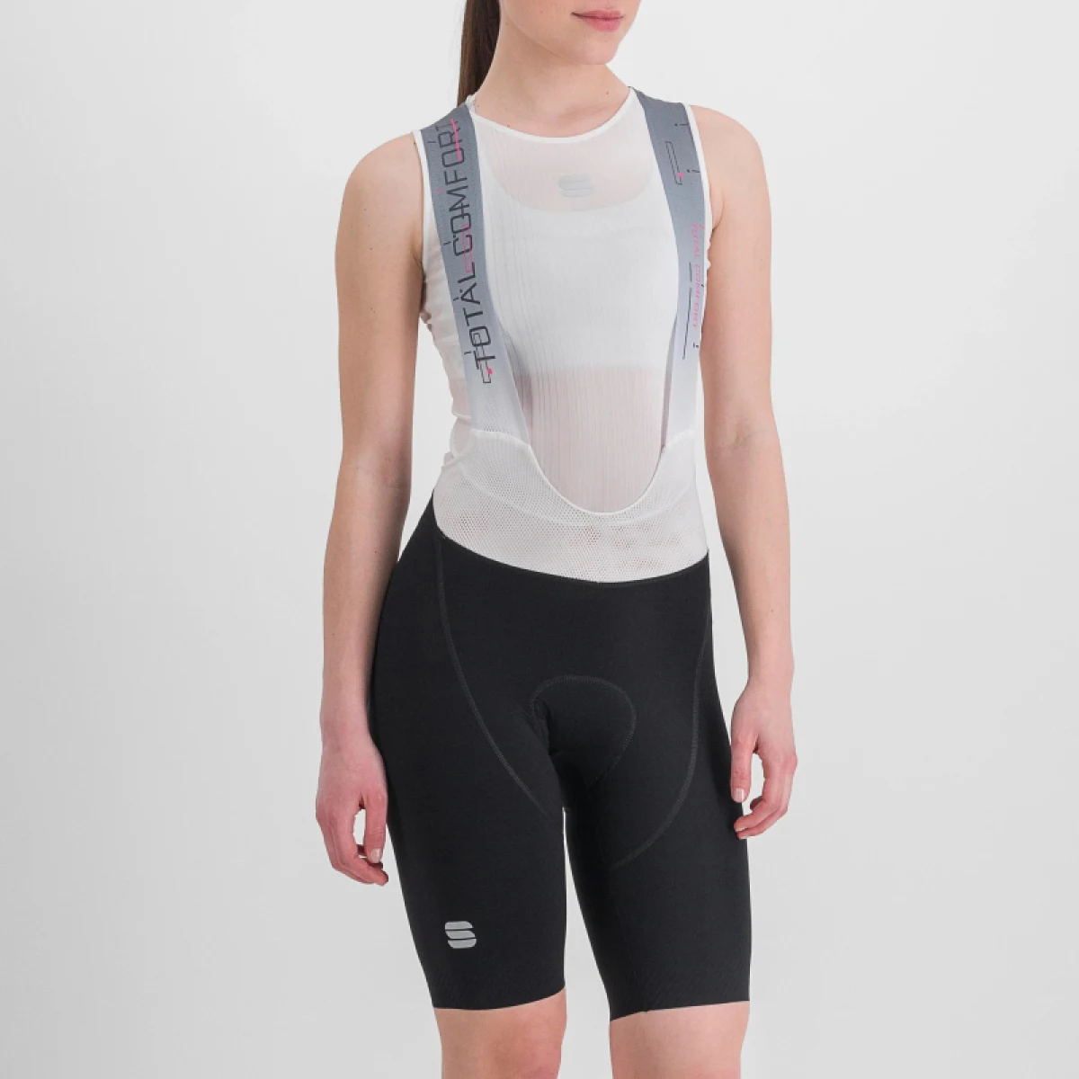 Dámske cyklistické nohavice SPORTFUL Total comfort w bibshort, black · záber 3