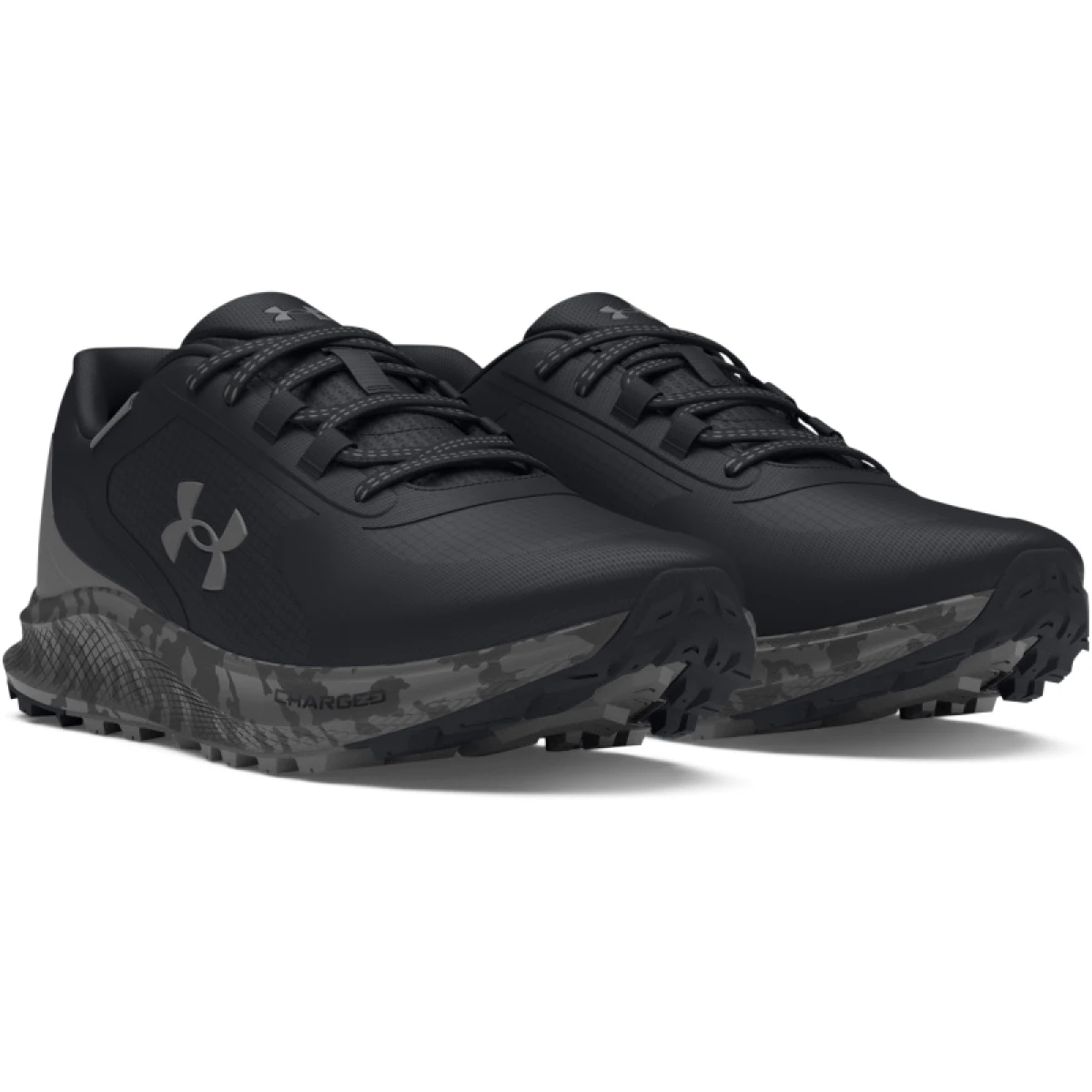 Pánska bežecká trailová obuv UNDER ARMOUR UA Charged Bandit TR 3 SP black castlerock white · záber 3