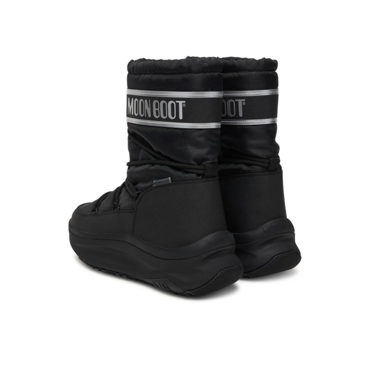 Pánske členkové zimné topánky MOON BOOT MB MOON247 POLAR WP-NH36 BLACK SILVER · záber 3