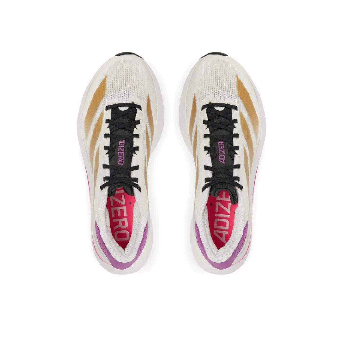 Dámska bežecká obuv ADIDAS Adizero SL2 W cloud white gold metalic purple burst · záber 3