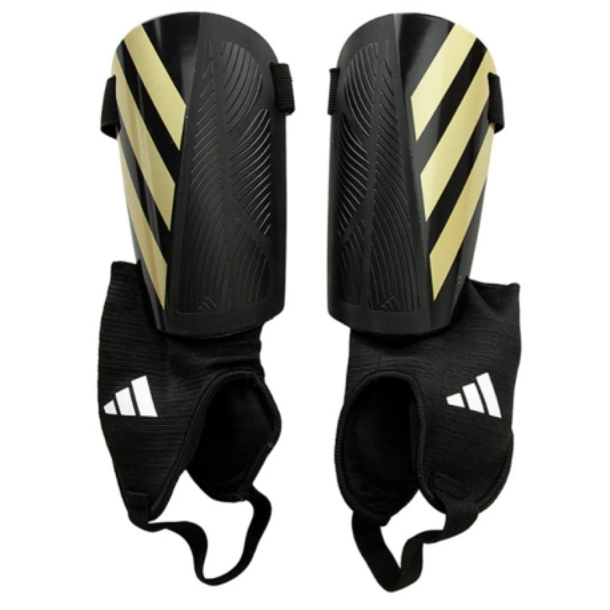 Futbalový chránič ADIDAS TIRO SG MTC BLACK GOLDMT WHITE · záber 1