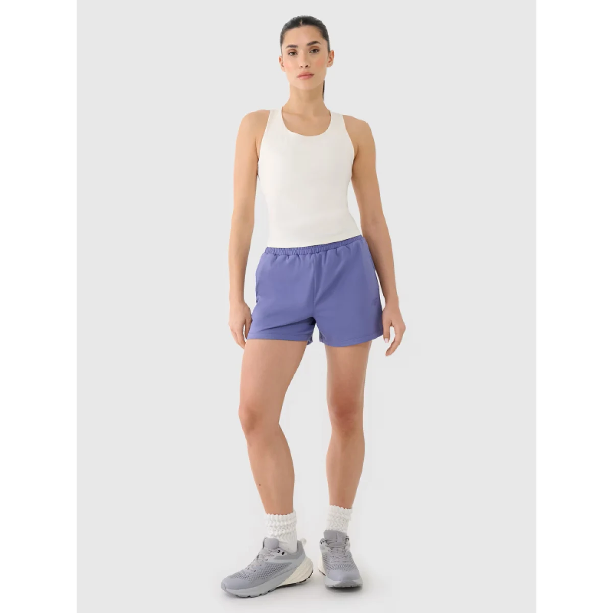Dámske tréningové tielko 4F SLEEVELESS FNK F430-11S-OFF WHITE · záber 5