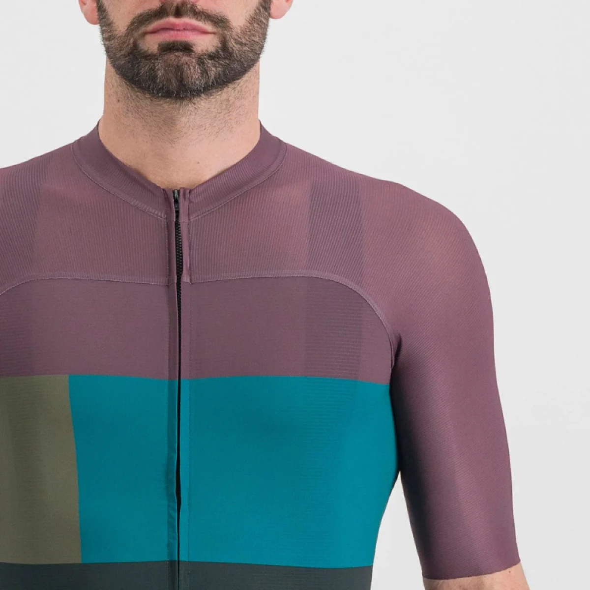 Pánsky cyklistický dres s krátkym rukávom SPORTFUL Snap jersey, scarab huckleberry · záber 5