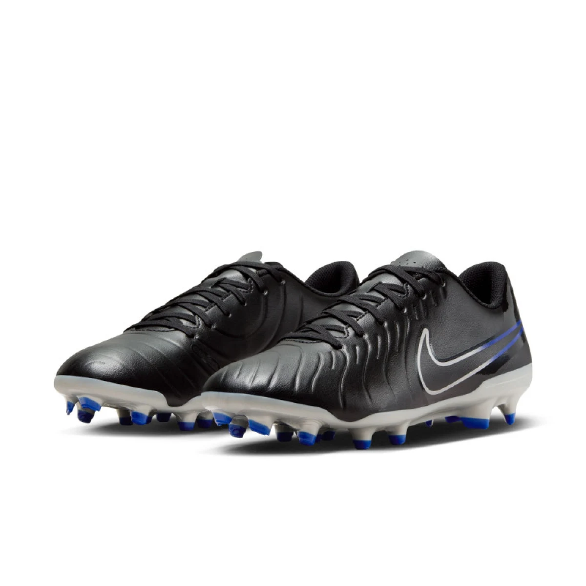 Pánske futbalové kopačky outdoorové NIKE Tiempo Legend 10 Club M FG black hyper royal chrome · záber 5