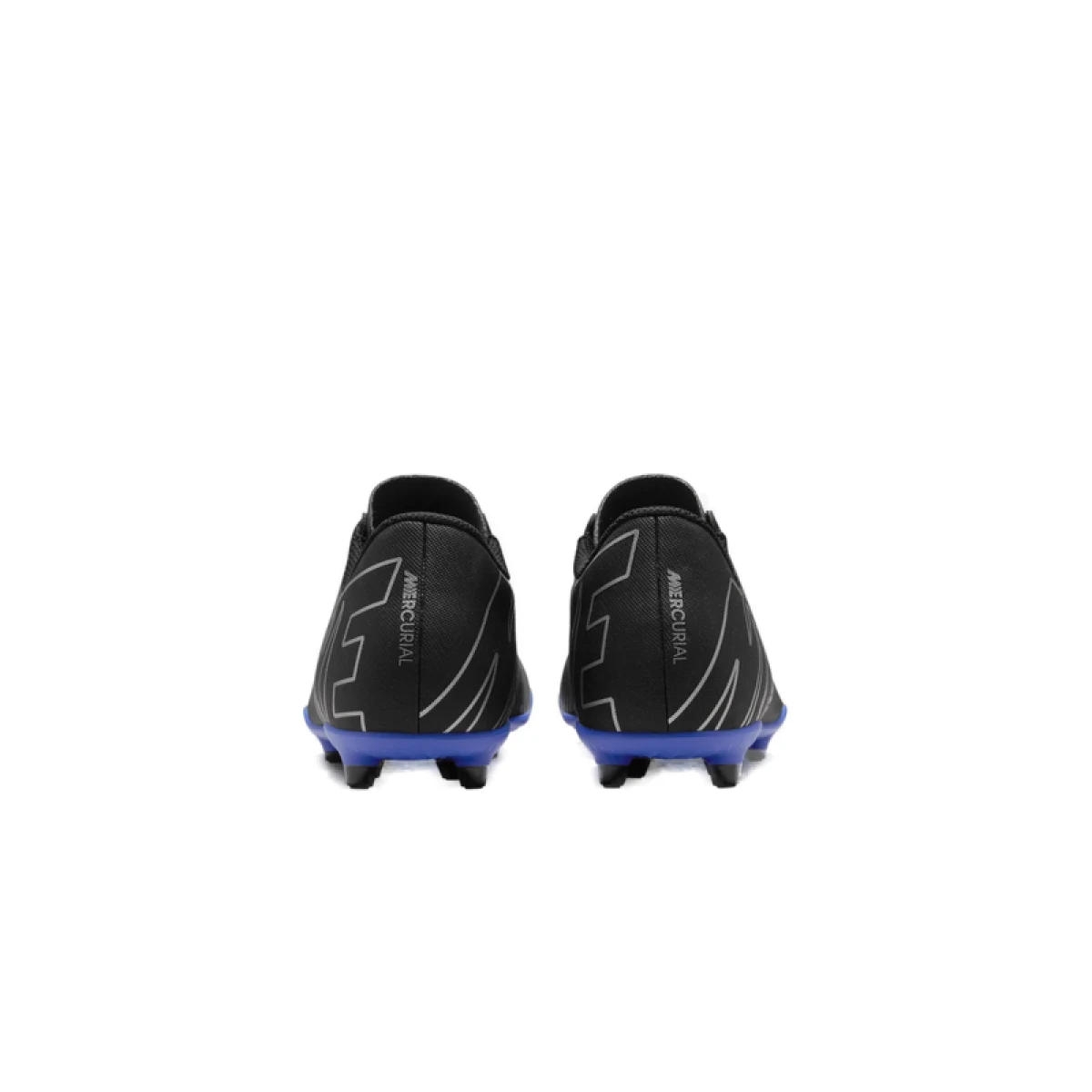 Chlapčenské futbalové kopačky outdoorové NIKE Mercurial Vapor 15 Club Jr FG black hyper royal chrome · záber 5