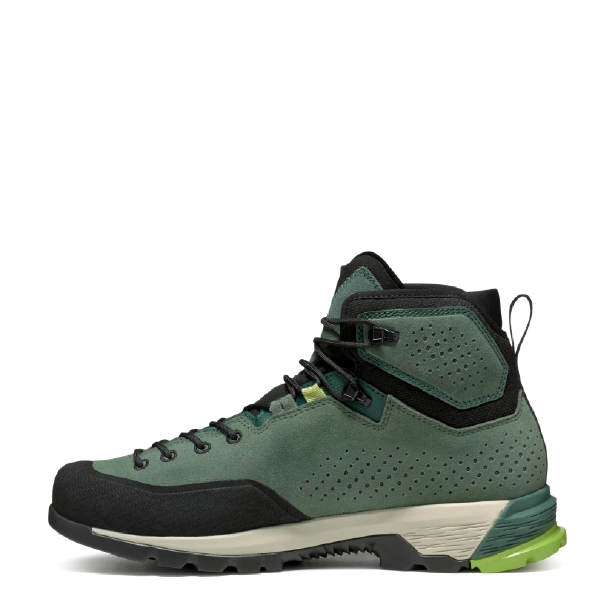 Pánska členková turistická celokožená obuv TECNICA Sulfur MID GTX Ms, green dark green · záber 3