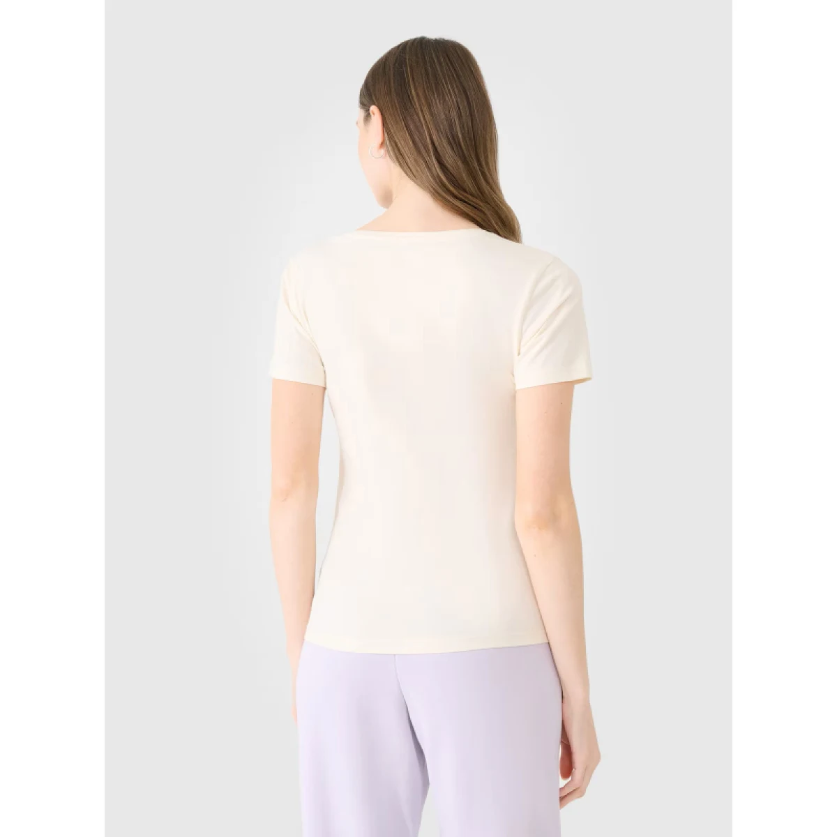 Dámske tričko s krátkym rukávom 4F TSHIRT F1990-11S-OFF WHITE · záber 3