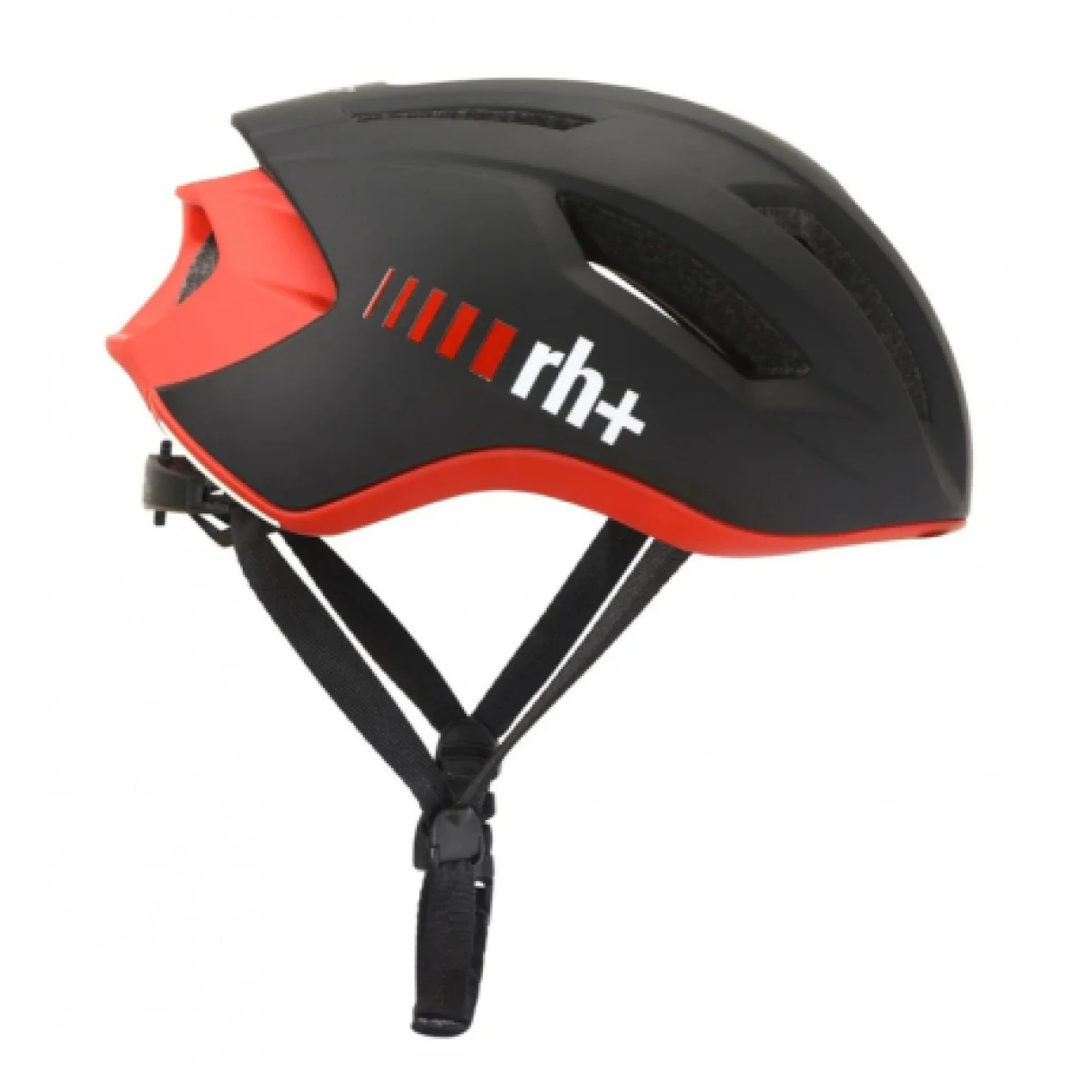 Cyklistická prilba RH+ Compact, matt black matt red · záber 1
