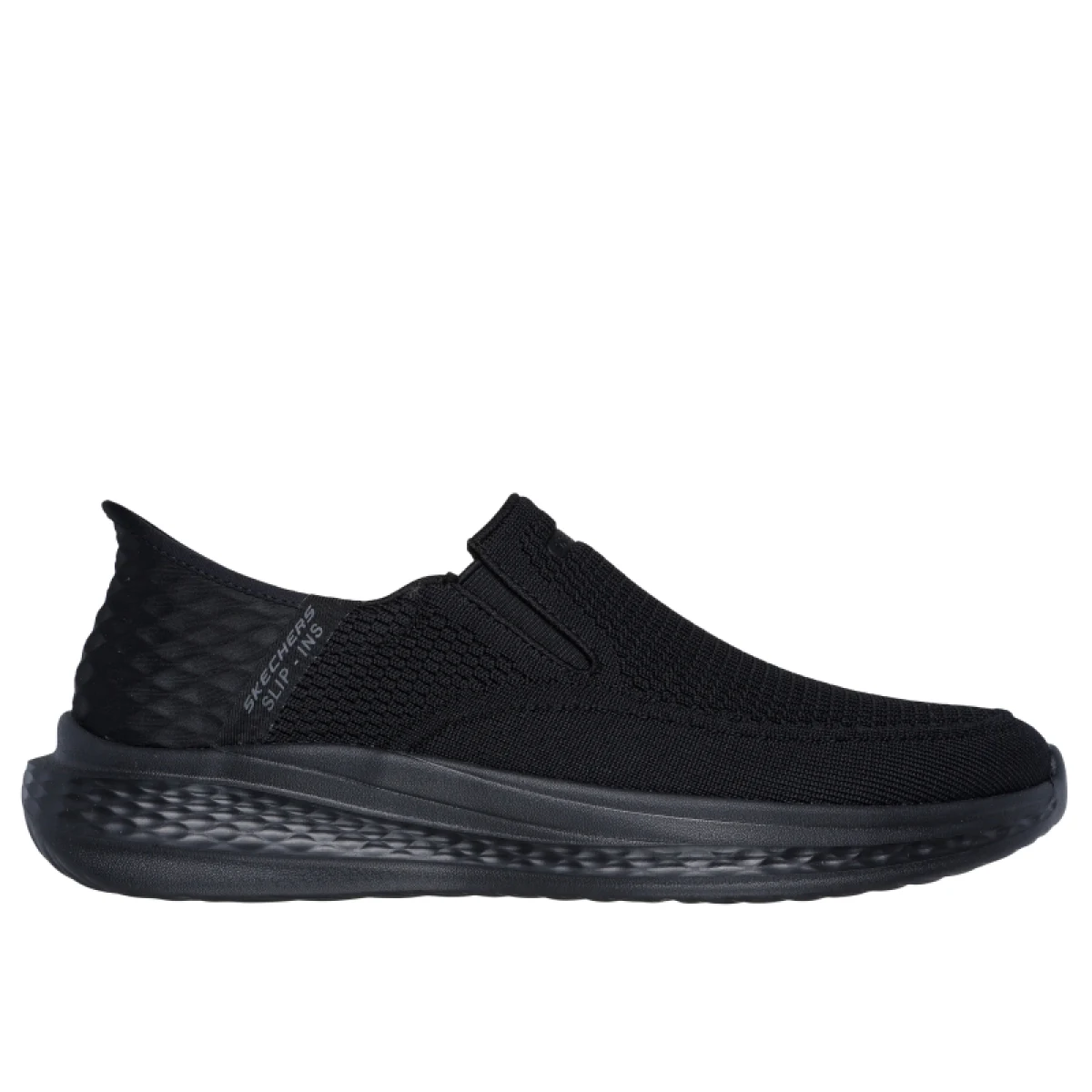 Pánska rekreačná obuv SKECHERS Slade Deacon Slip-Ins M black black · záber 3