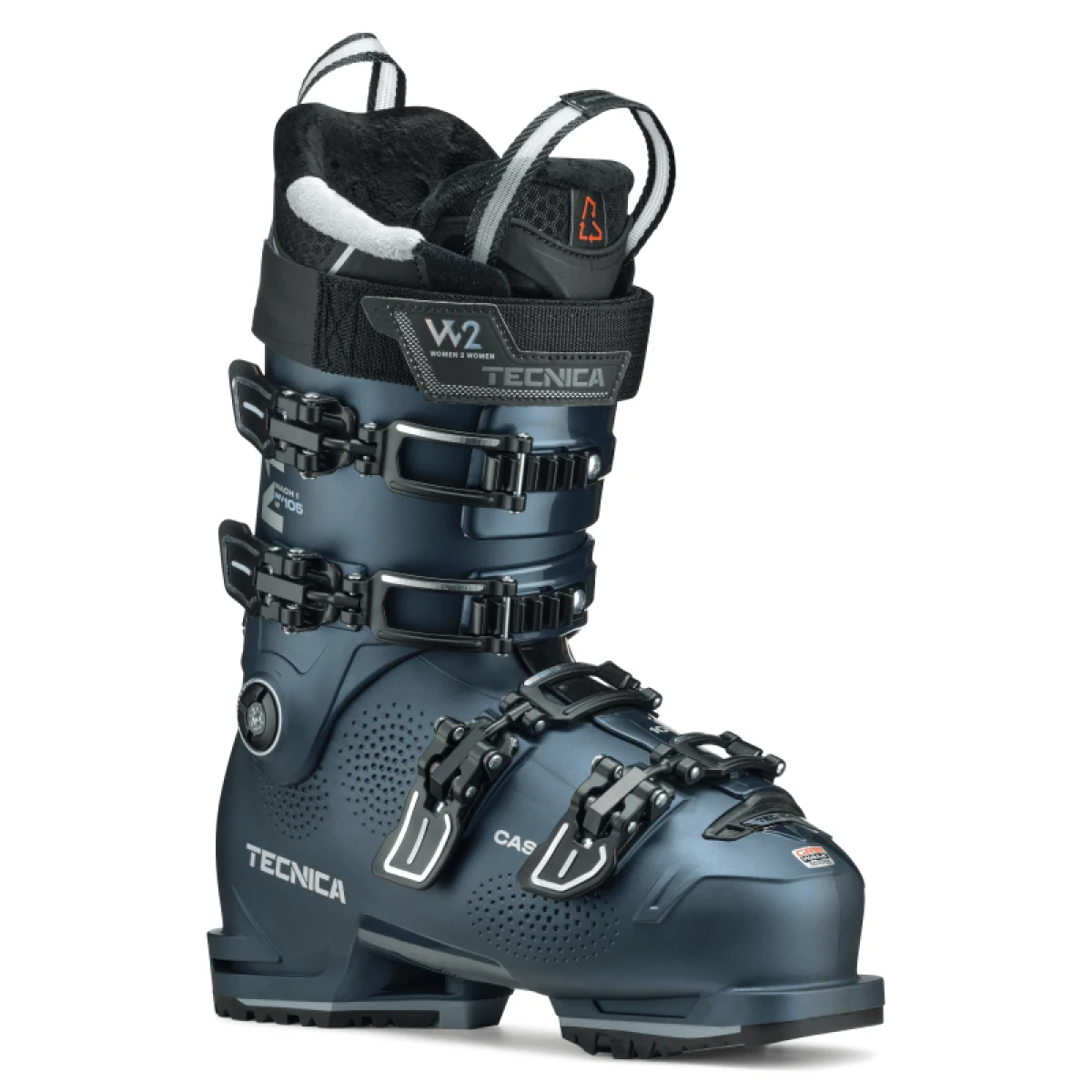 Dámske lyžiarky na zjazdovku - on piste TECNICA Mach1 MV 105 W TD GW, iridescent green · záber 3