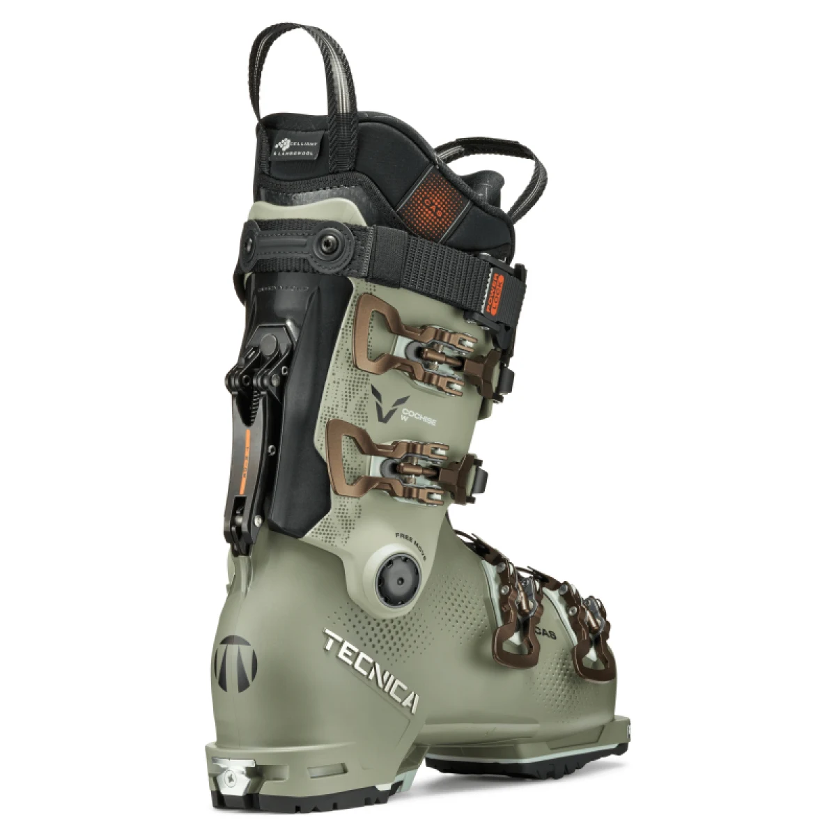 Dámske allmountain lyžiarky TECNICA Cochise 115 W DYN GW, camp green · záber 5