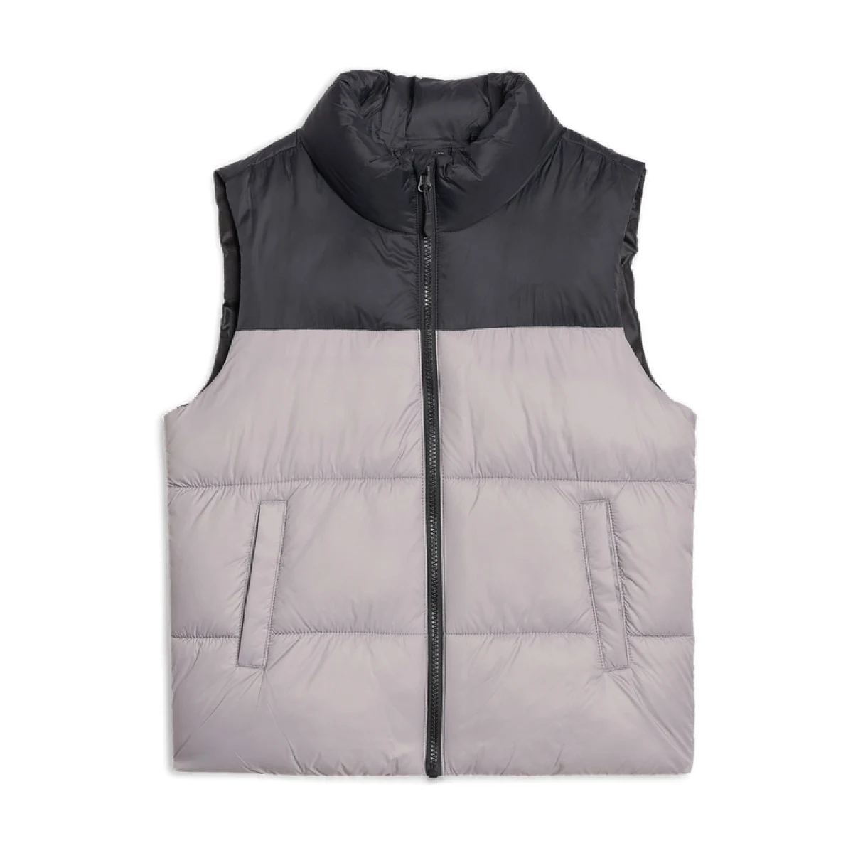 Chlapčenská vesta 4F JUNIOR VEST JACKET-JWSS25TVJAM208-25S-GREY · záber 5