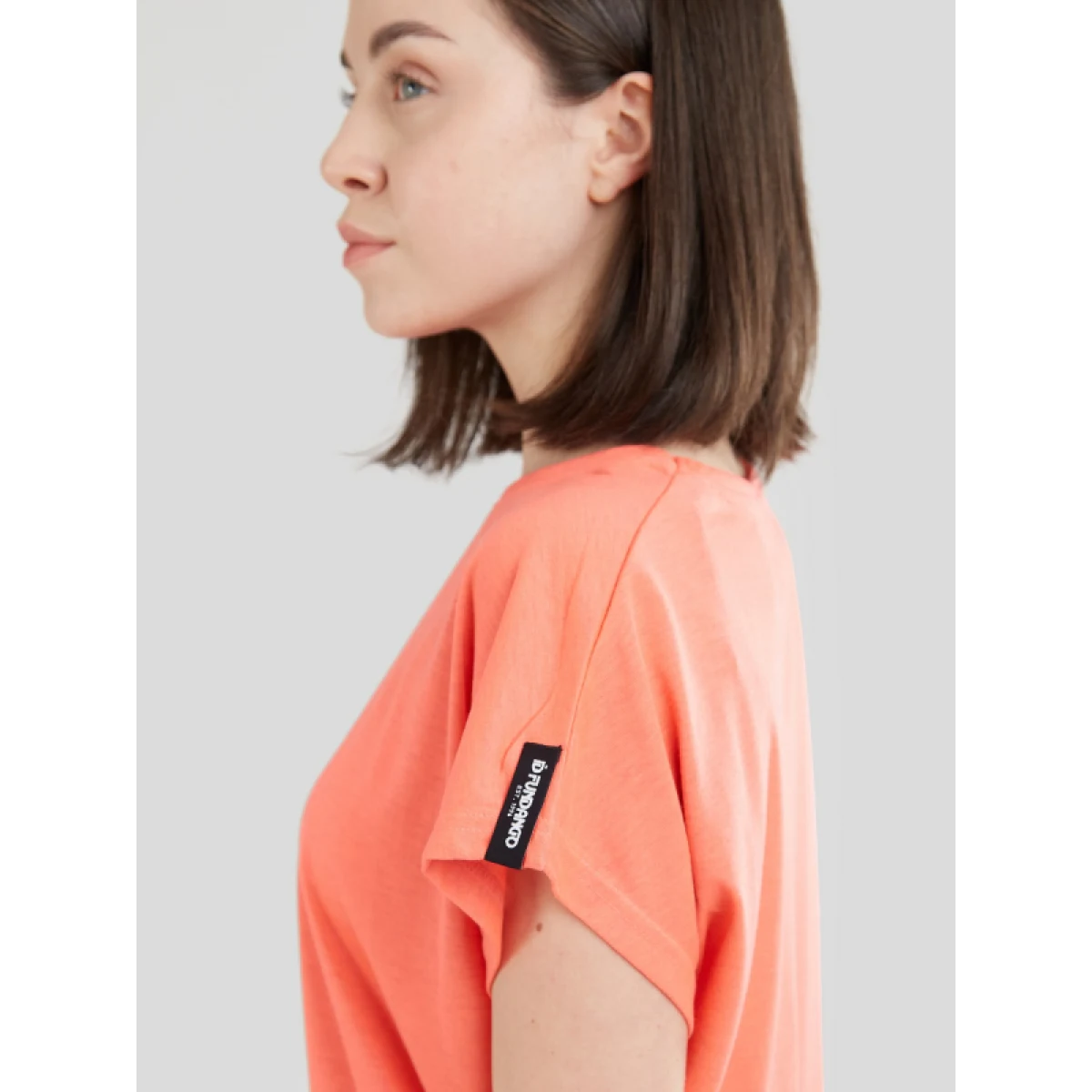 Dámske turistické tričko s krátkym rukávom FUNDANGO Rush T-shirt-352-coral · záber 4
