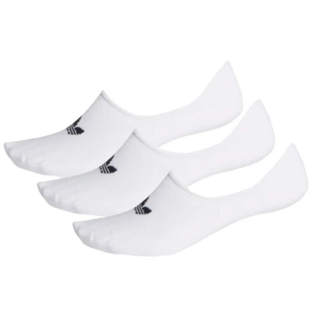 Neviditeľné ponožky ADIDAS ORIGINALS LOW CUT SOCK-3 PACK-WHITE · záber 1