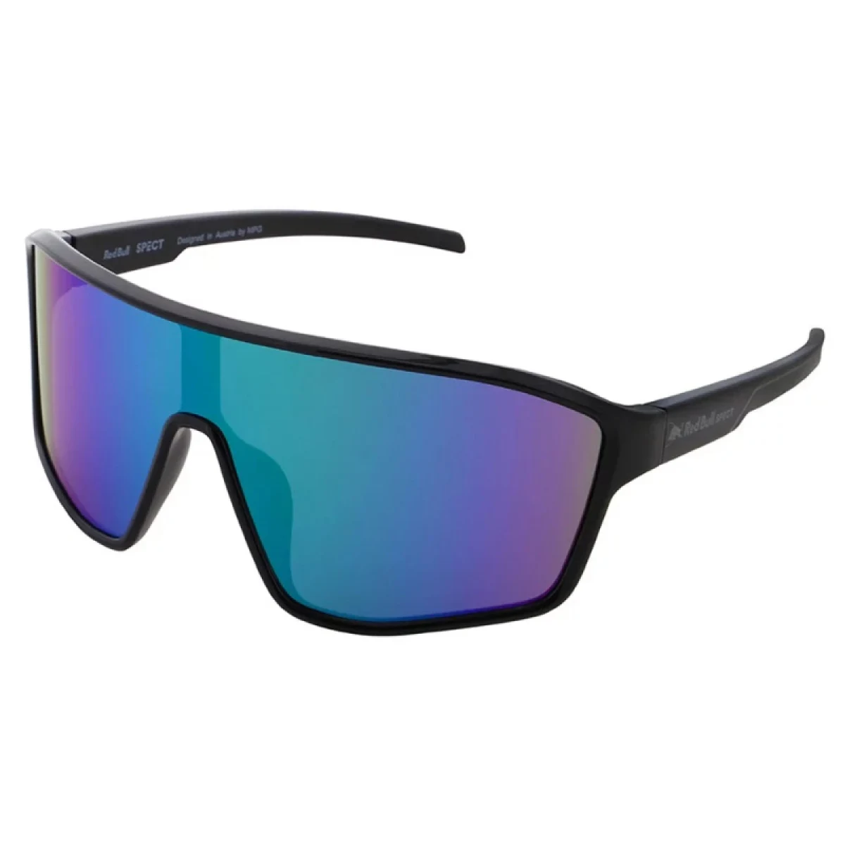 Slnečné okuliare RED BULL SPECT DAFT-005, black, purple green revo, CAT3, 137-130 · záber 2