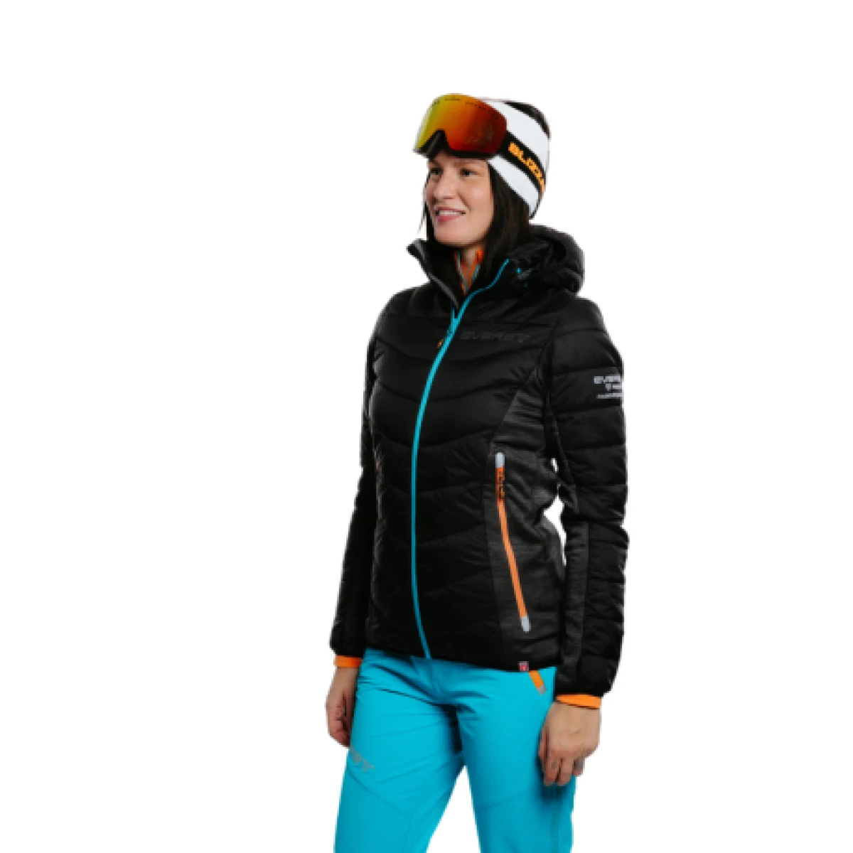 Dámska bunda na skialp EVERETT SkiToura PRIMALOFT jacket W black · záber 1