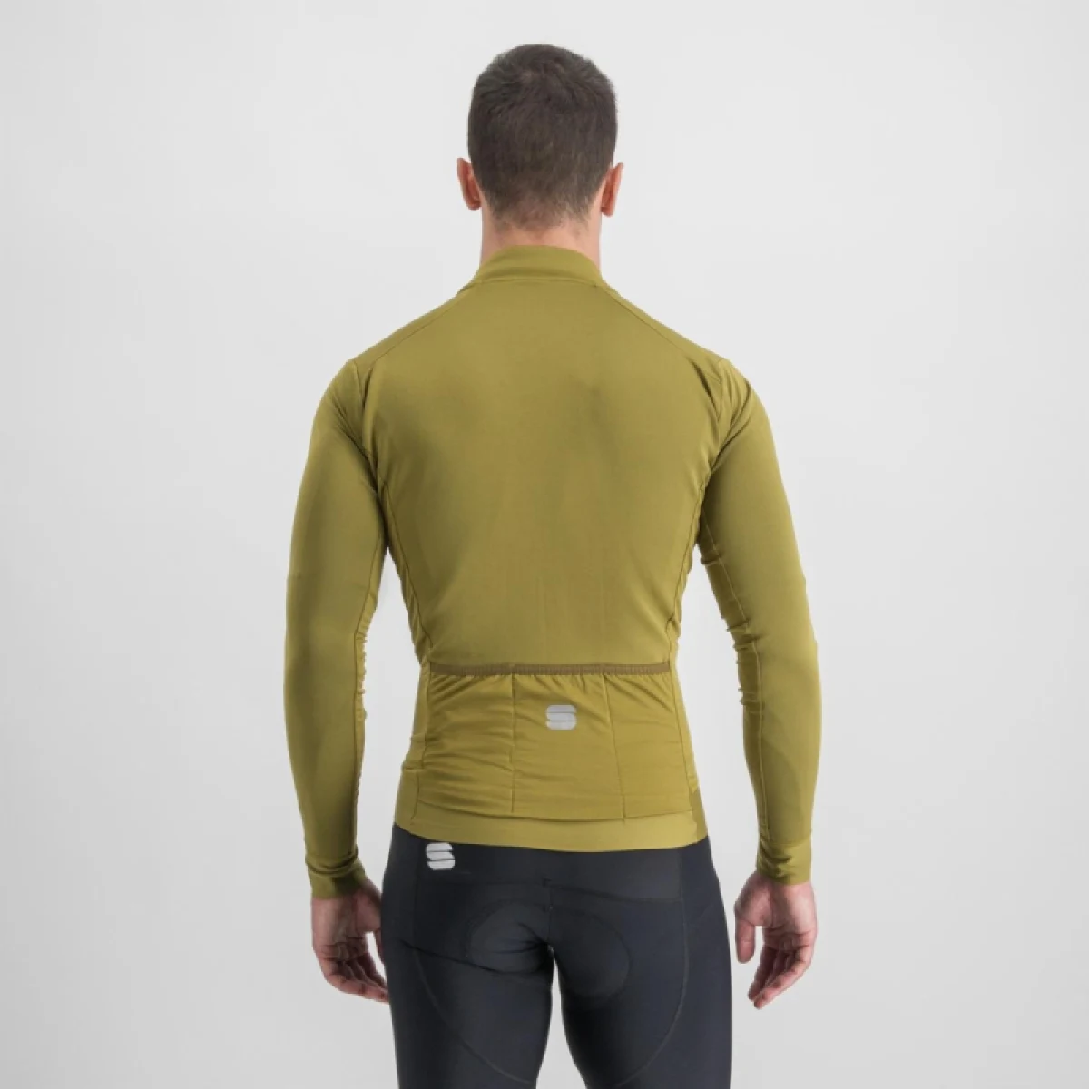 Pánsky cyklistický dres s dlhým rukávom SPORTFUL Monocrom thermal jersey, masala · záber 3