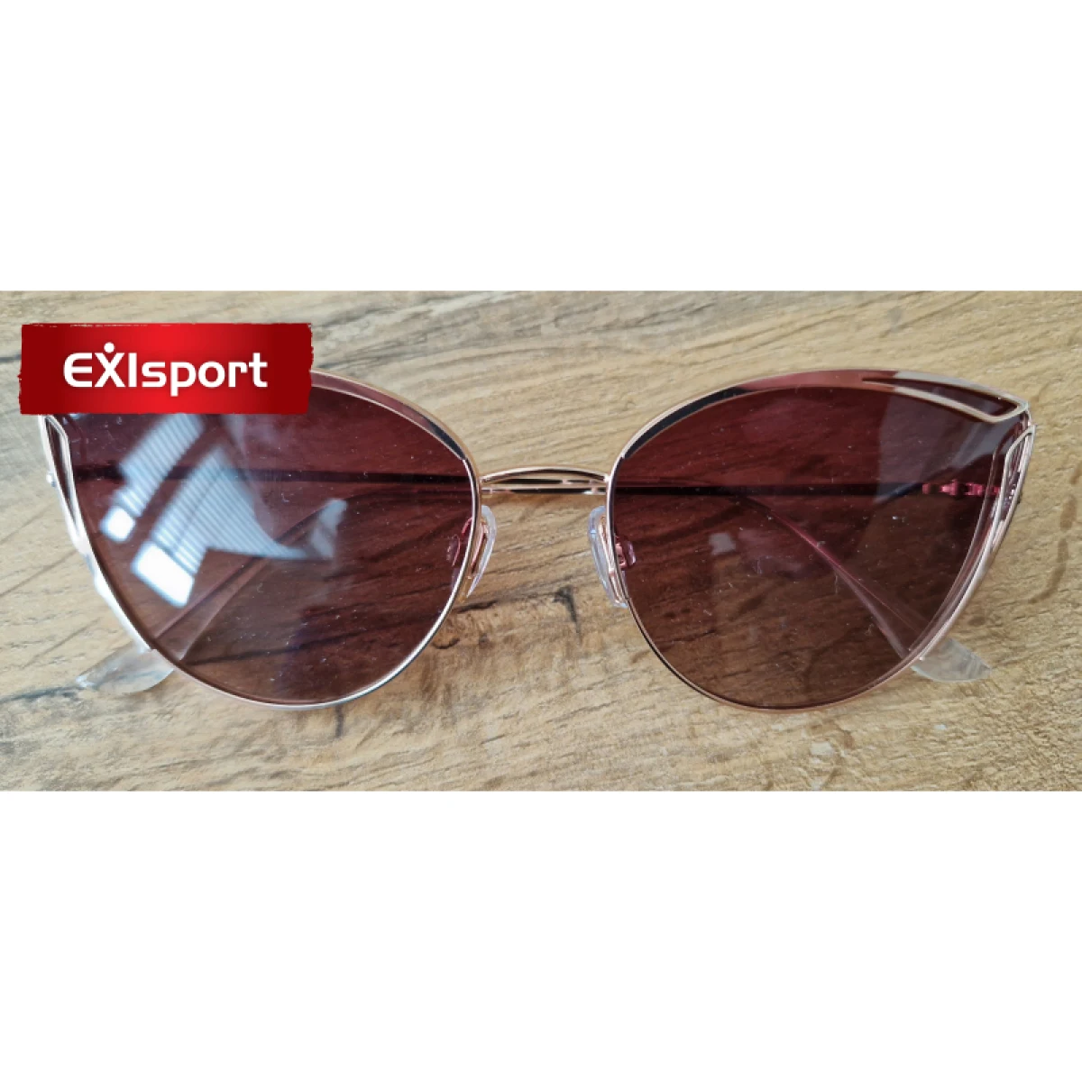 Slnečné okuliare H.I.S. POLARIZED HPS14102-2, rose, brown gradient POL, 59-17-142 · záber 2