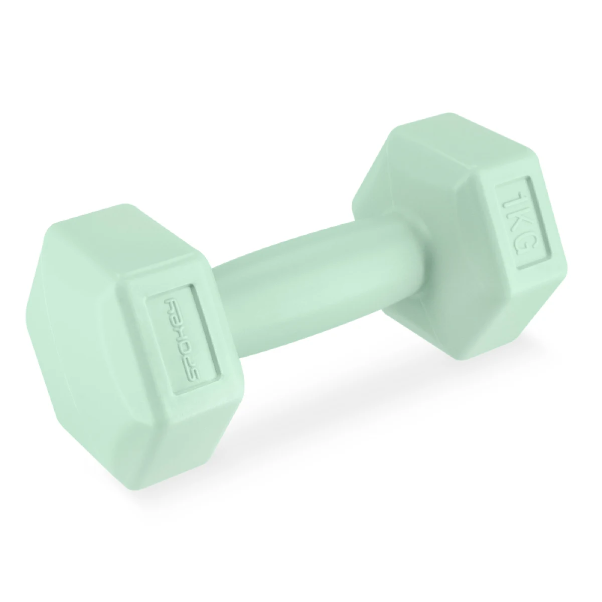 Set závažia SPOKEY MONSTER GREEN HEXA 2x 1 kg · záber 4