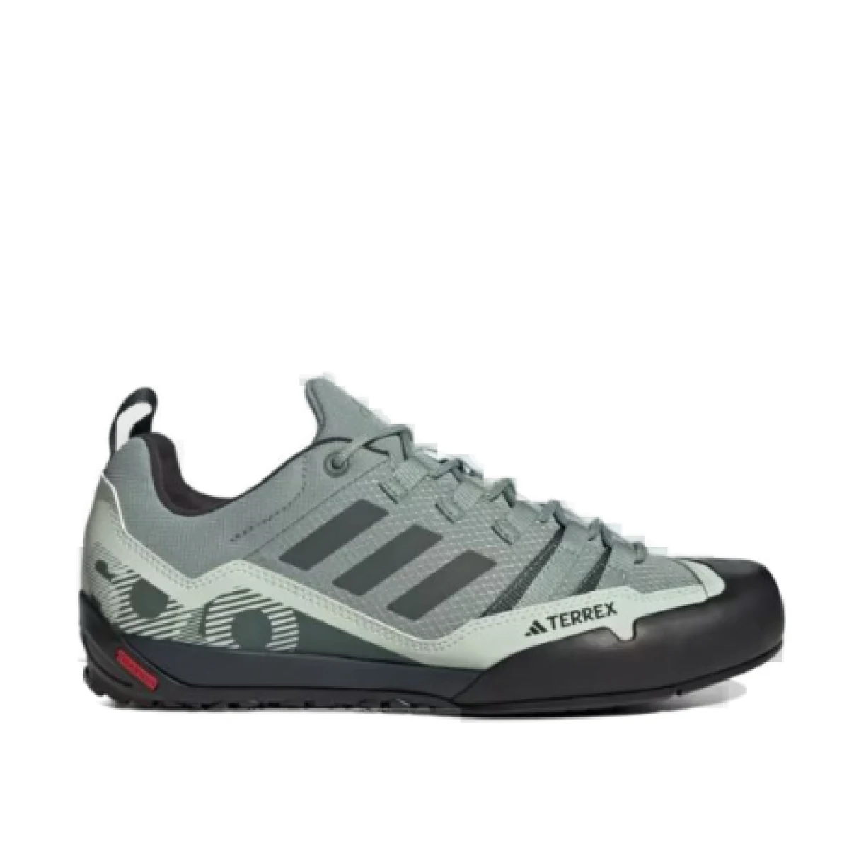 Pánska nízka turistická obuv ADIDAS Terrex Swift Solo 2.0 silver green legend ivy linen green · záber 1