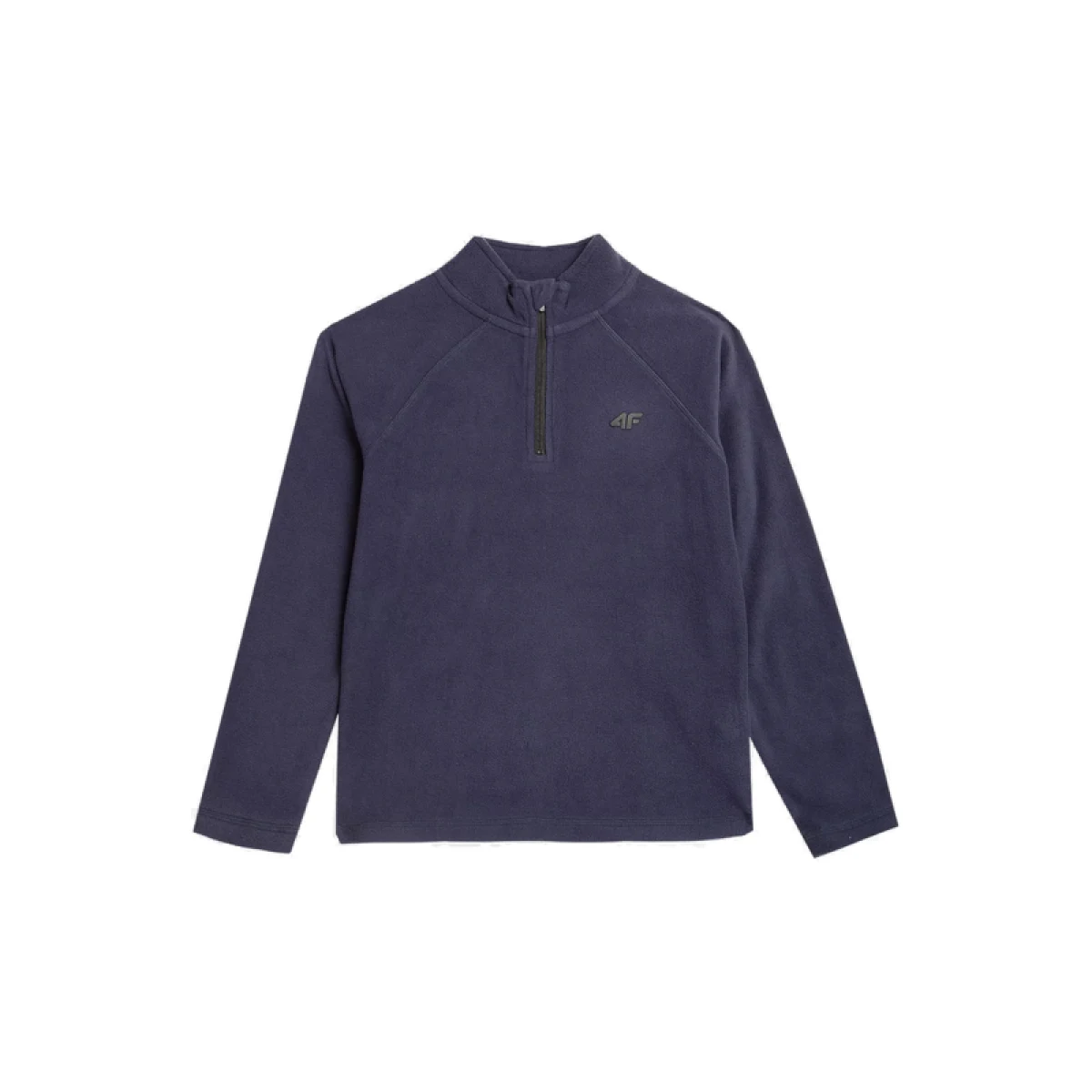 Chlapčenská lyžiarska flisová mikina 4F JUNIOR FLEECE UNDERWEAR-JAW23UFLEM019-31S-NAVY · záber 4
