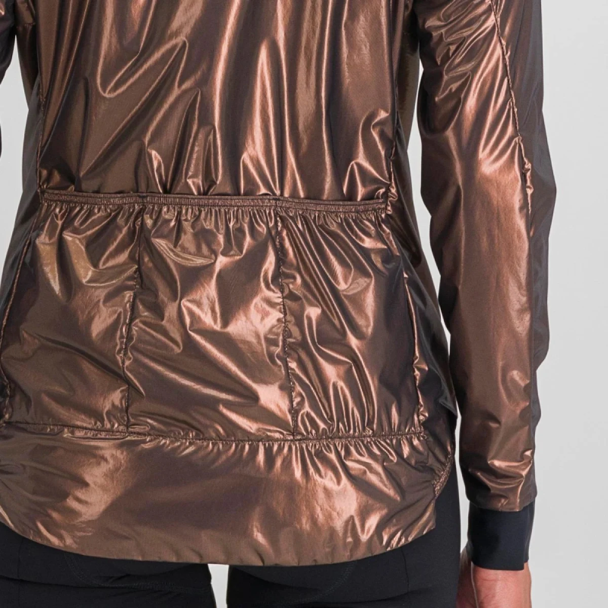 Dámska cyklistická bunda SPORTFUL Giara w packable jacket, metal bronze · záber 5