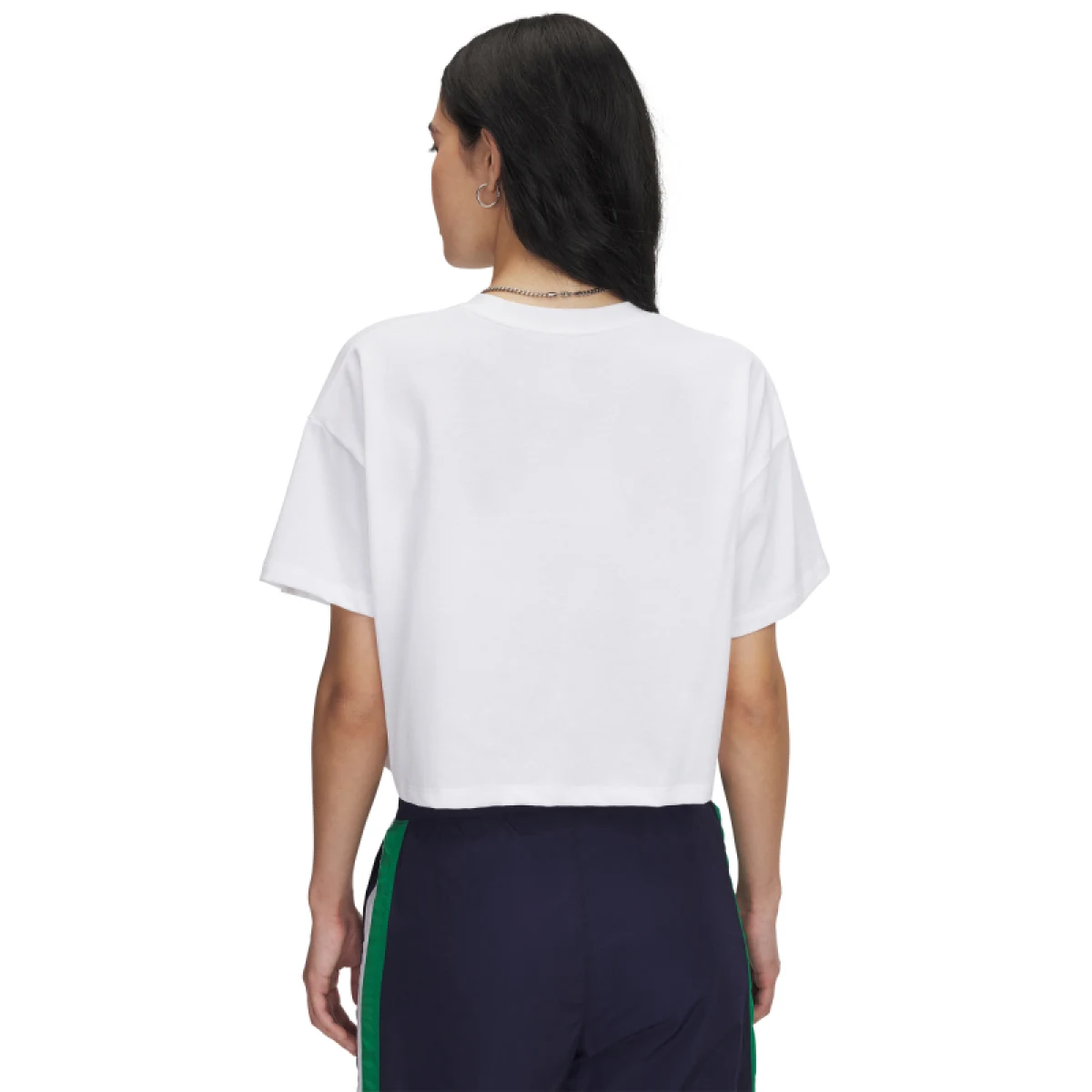 Dámske tričko s krátkym rukávom UNDER ARMOUR UA W VARSITY MIX HW SS CROP-WHT · záber 2