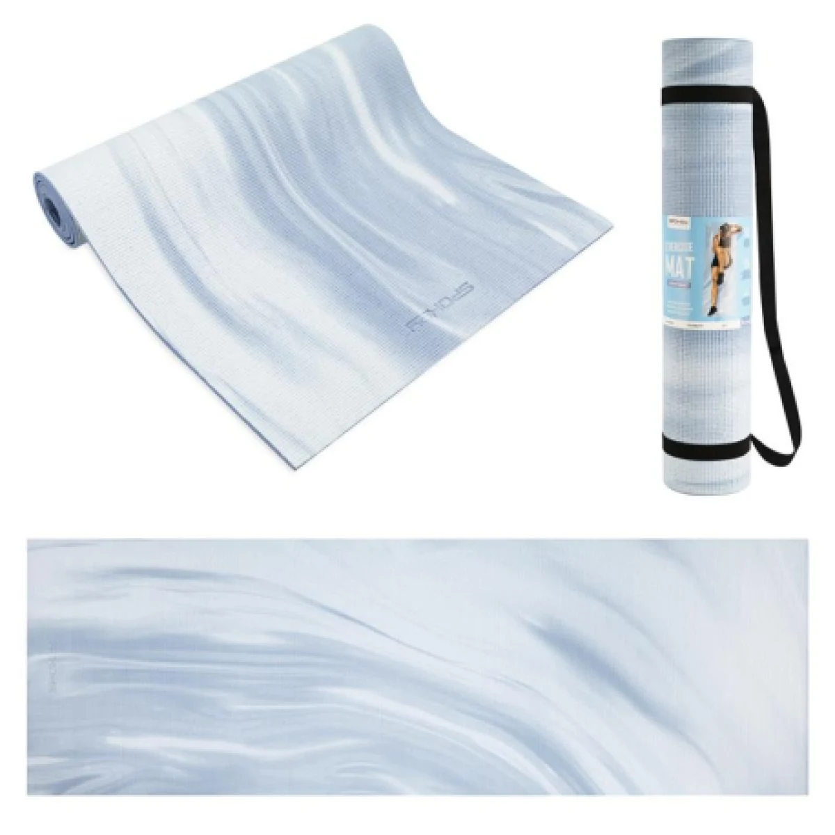 Fitness podložka SPOKEY LIGHTMAT 183 x 61 x 0,6 cm Grey · záber 1