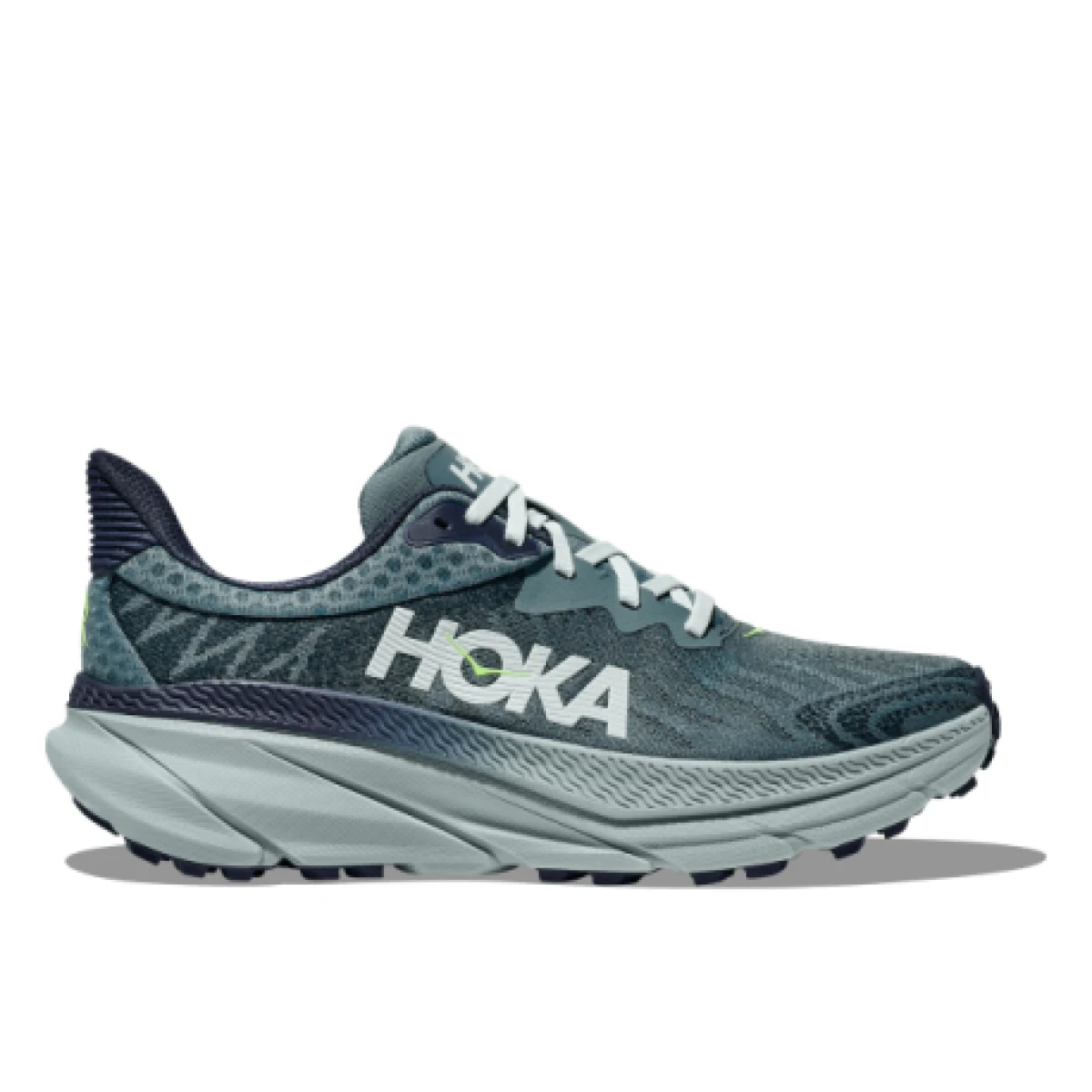 Pánska bežecká trailová obuv HOKA Challenger 7 mountain fog druzy · záber 1