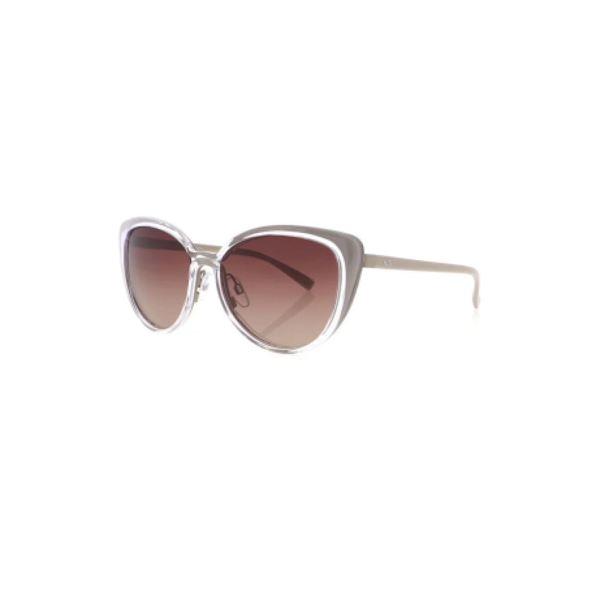 Slnečné okuliare H.I.S. POLARIZED HPS18116-3, beige, brown gradient POL, 55-17-137 · záber 1