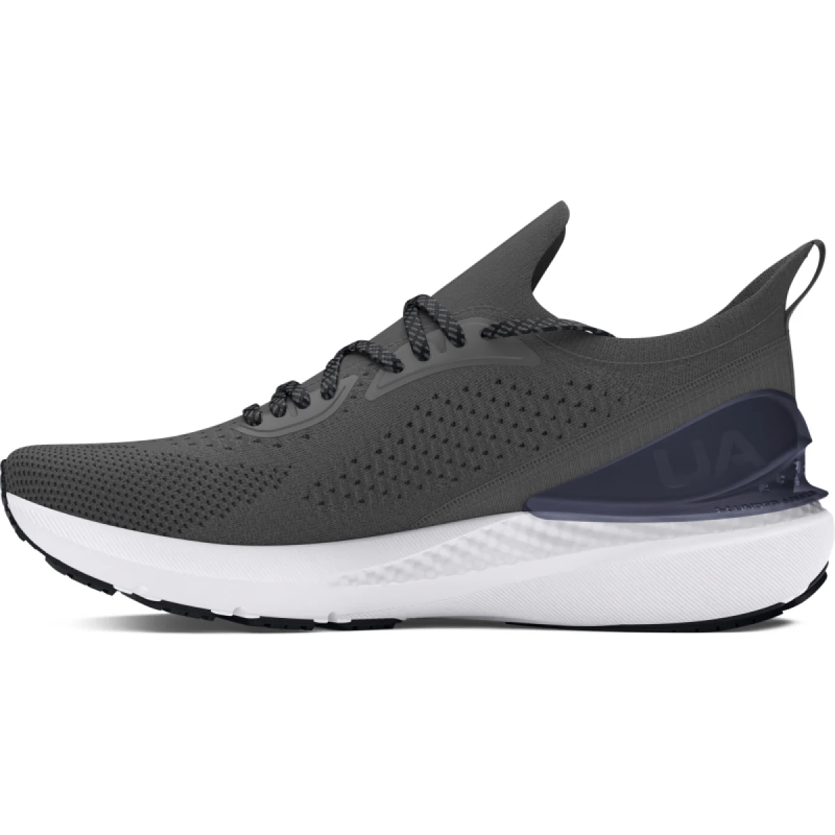 Pánska bežecká obuv UNDER ARMOUR UA Shift castlerock white morph green · záber 2