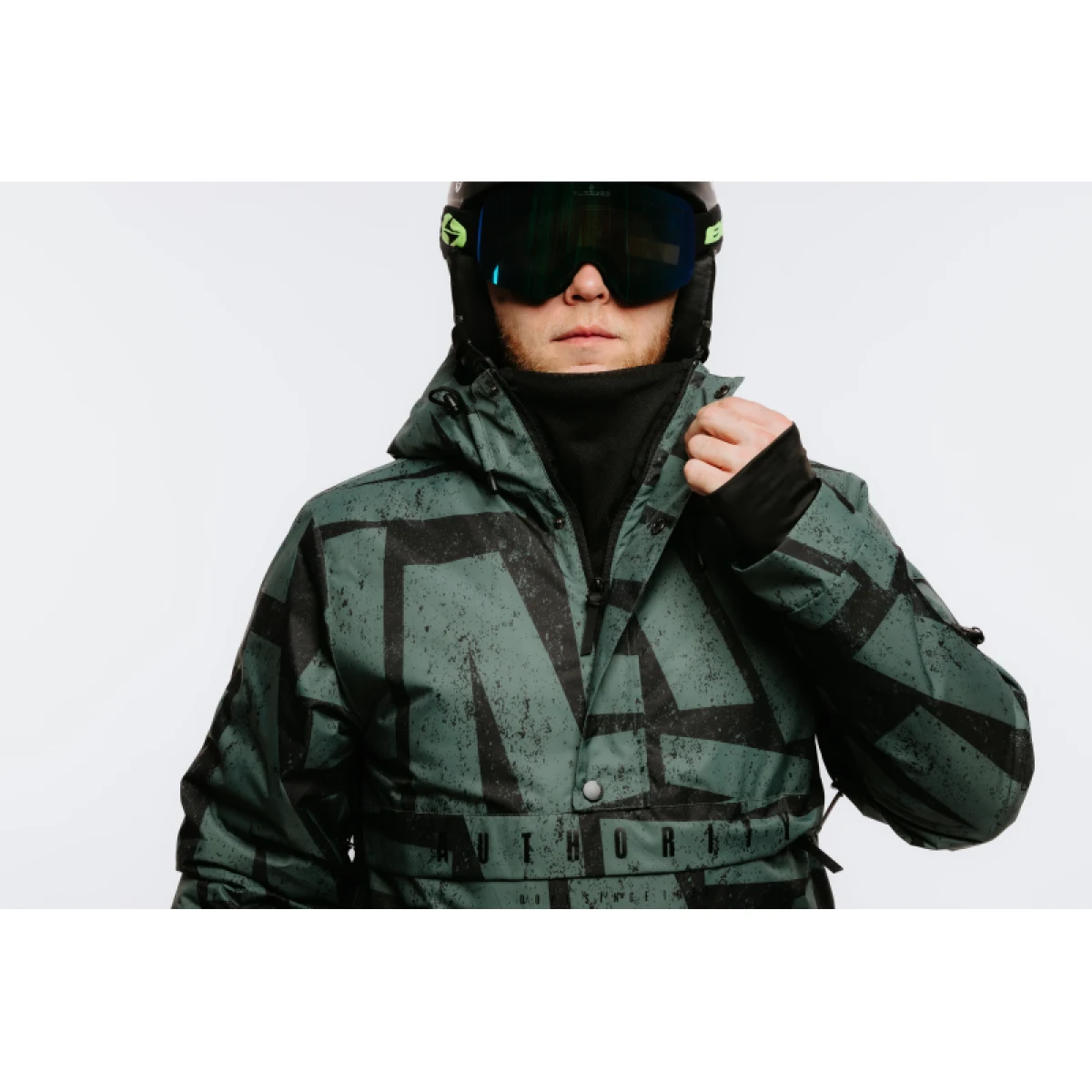 Pánska lyžiarska bunda AUTHORITY SJ-DOPE green · záber 5