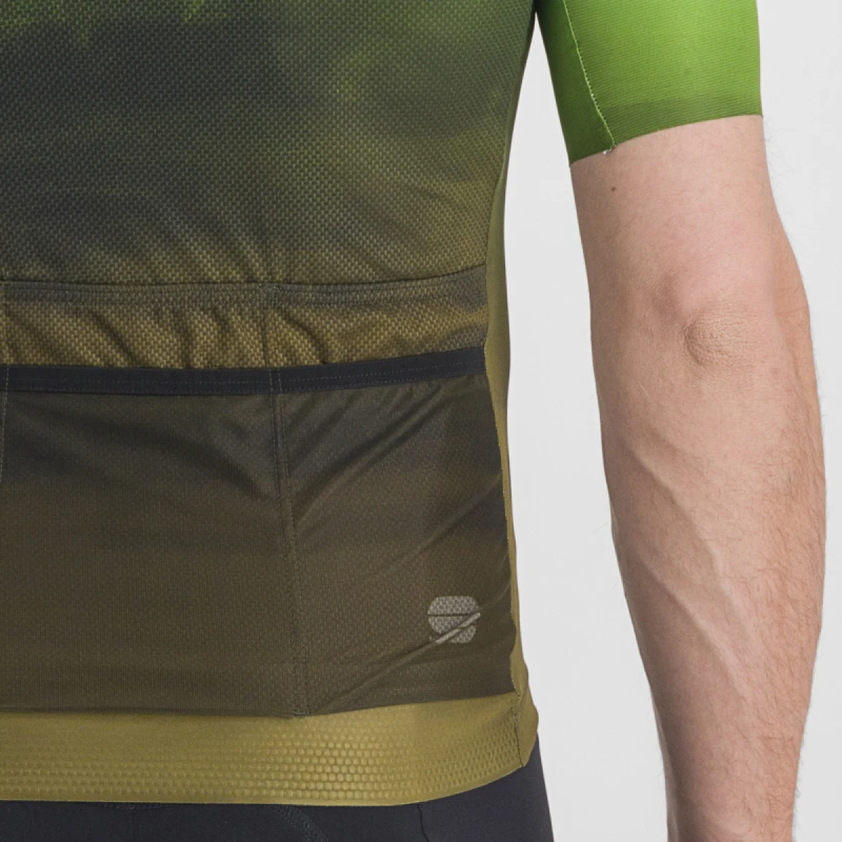 Pánsky cyklistický dres s krátkym rukávom SPORTFUL Flow supergiara jersey, nightshade dark gold · záber 5
