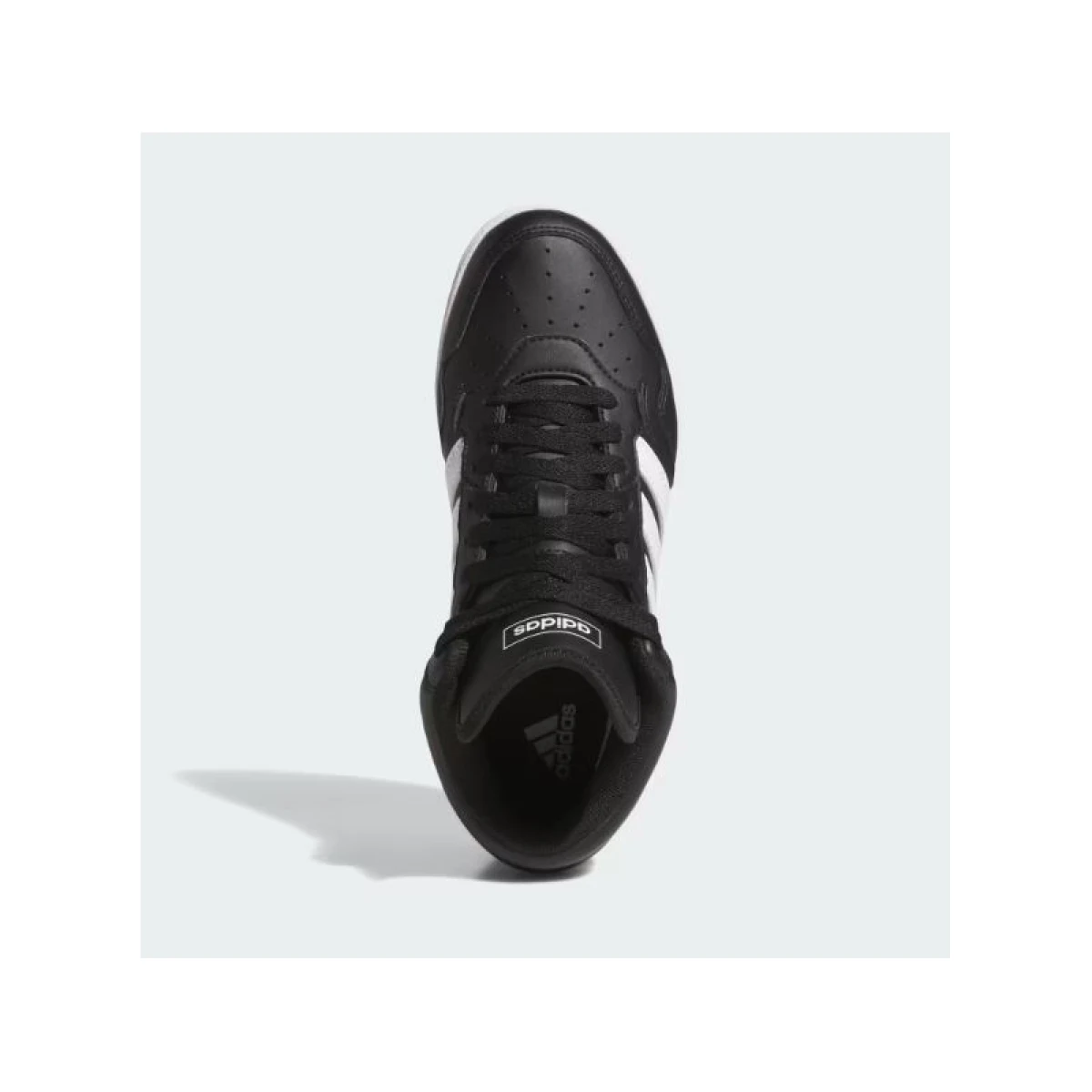 Juniorská rekreačná obuv ADIDAS Hoops 4.0 Mid Jr core black cloud white core black · záber 4
