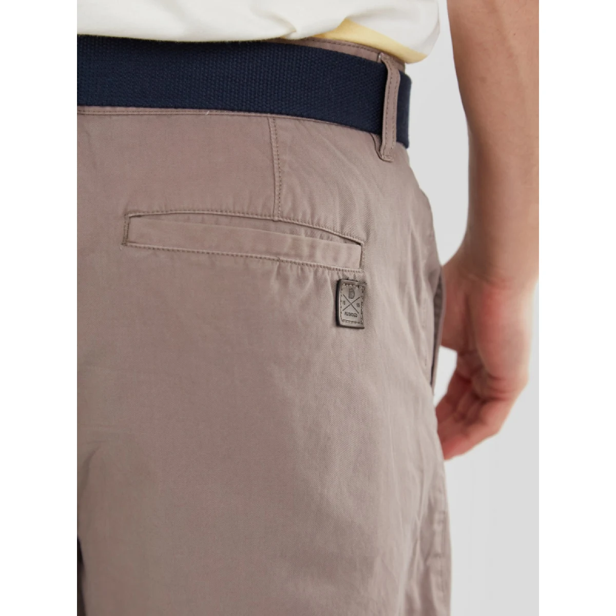 Pánske kraťasy FUNDANGO North Shore Chino Shorts-639-mud · záber 4