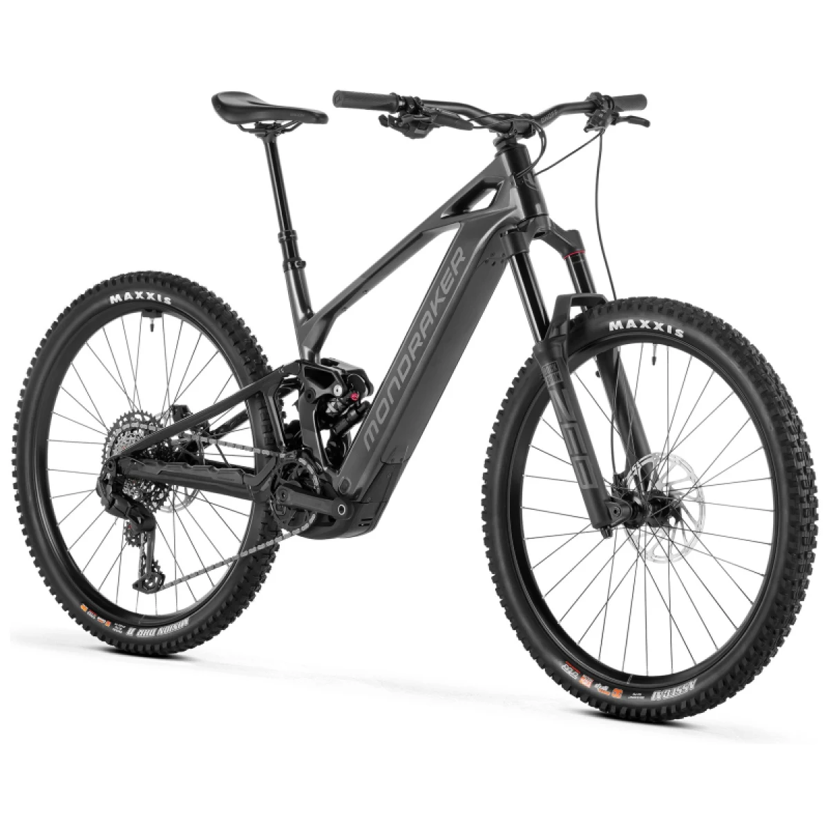 Horský elektrobicykel MONDRAKER Crafty Carbon S, vortex grey · záber 2