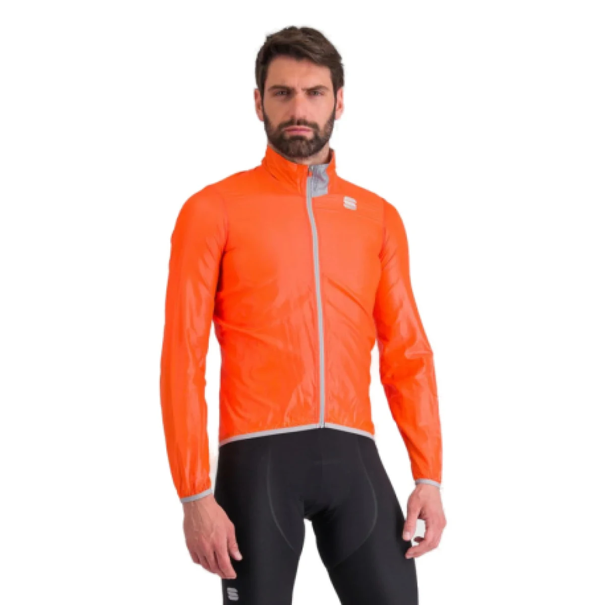 Pánska cyklistická bunda SPORTFUL Hot pack easylight jacket, orange sdr · záber 1