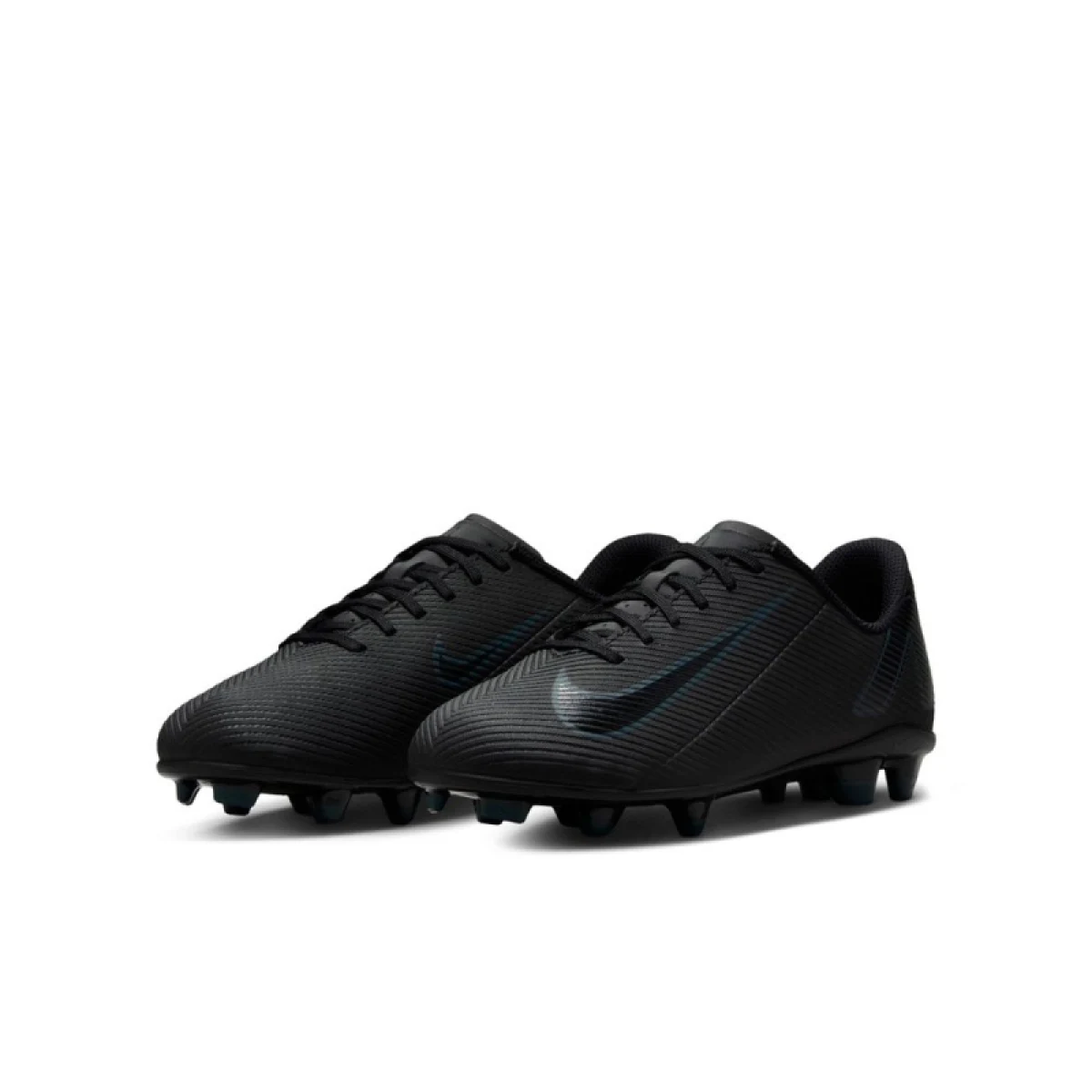 Chlapčenské futbalové kopačky outdoorové NIKE Mercurial Vapor 16 Club Jr FG MG black deep jungle black · záber 5