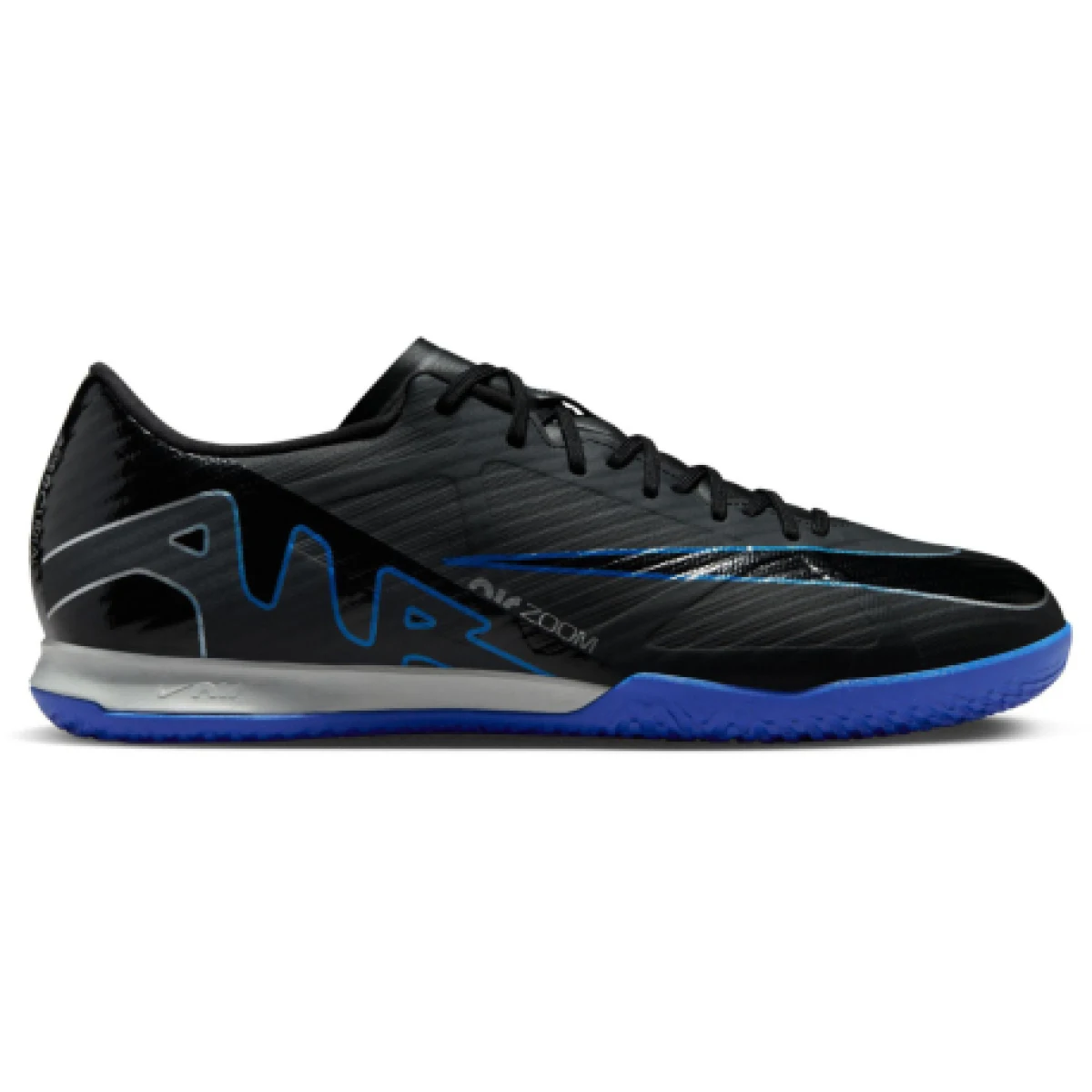 Pánske futbalové kopačky halové NIKE Mercurial Vapor 15 Academy M IC black hyper royal chrome · záber 1