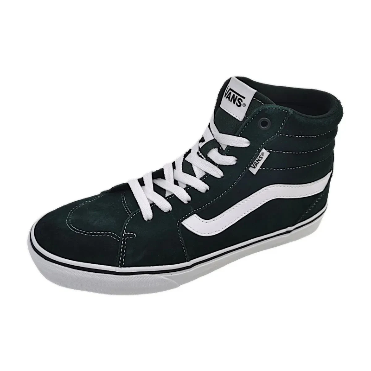 Pánska vychádzková obuv VANS MN Filmore HI (Suede) scarab white · záber 3