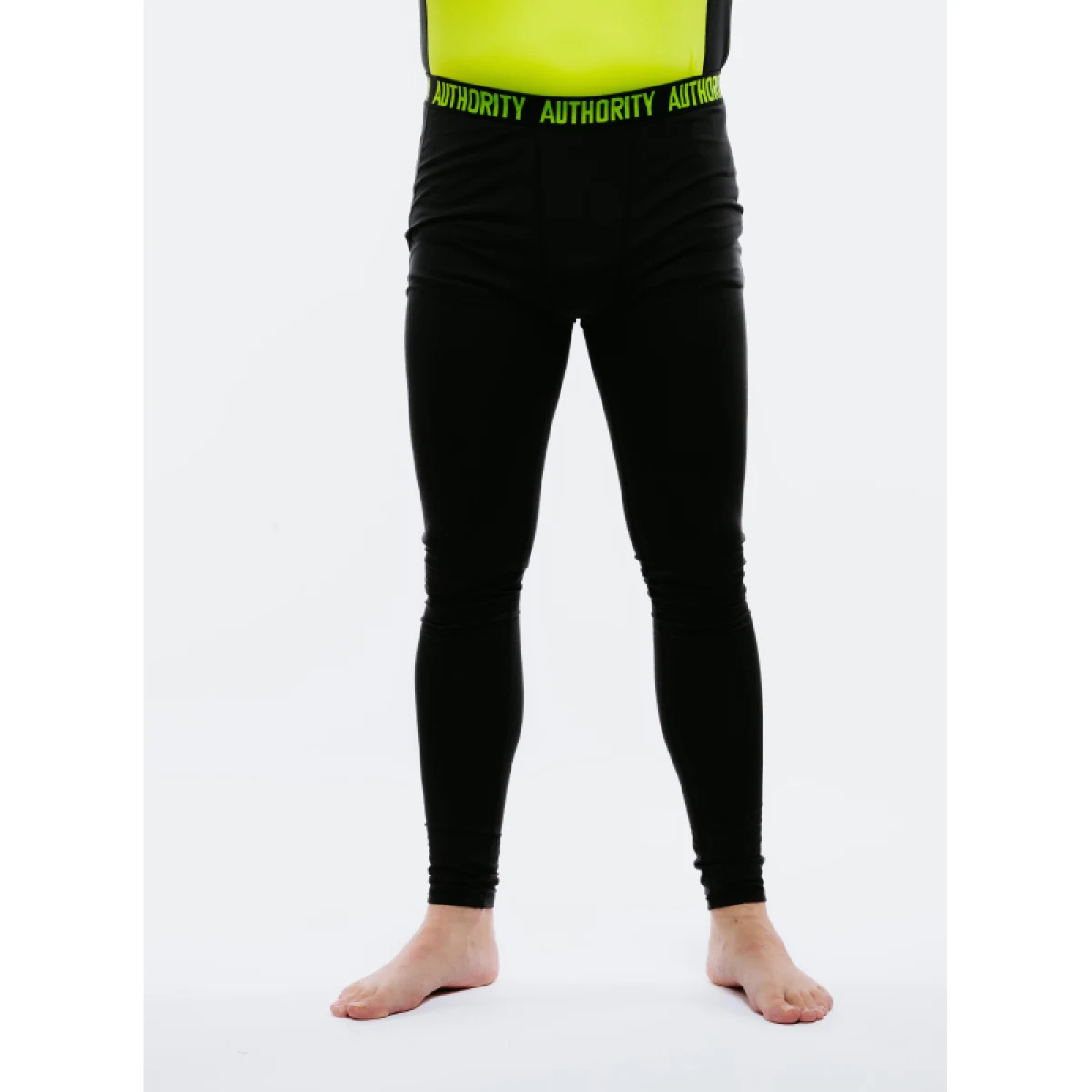 Pánske termo zateplené legíny AUTHORITY WARMIE II pants M black · záber 2