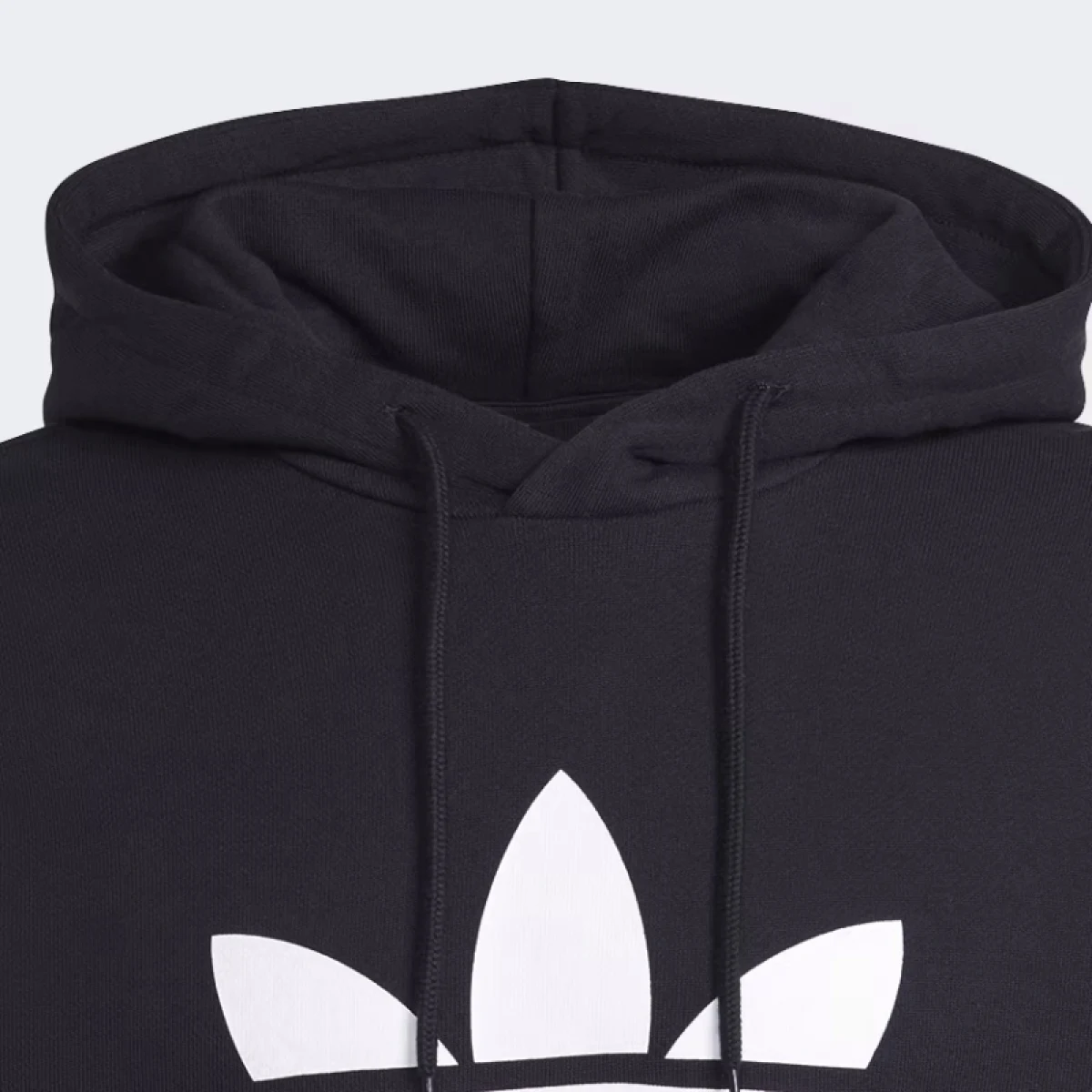 Pánska mikina s kapucňou ADIDAS ORIGINALS TREFOIL HOODY-IM4489-black white · záber 5