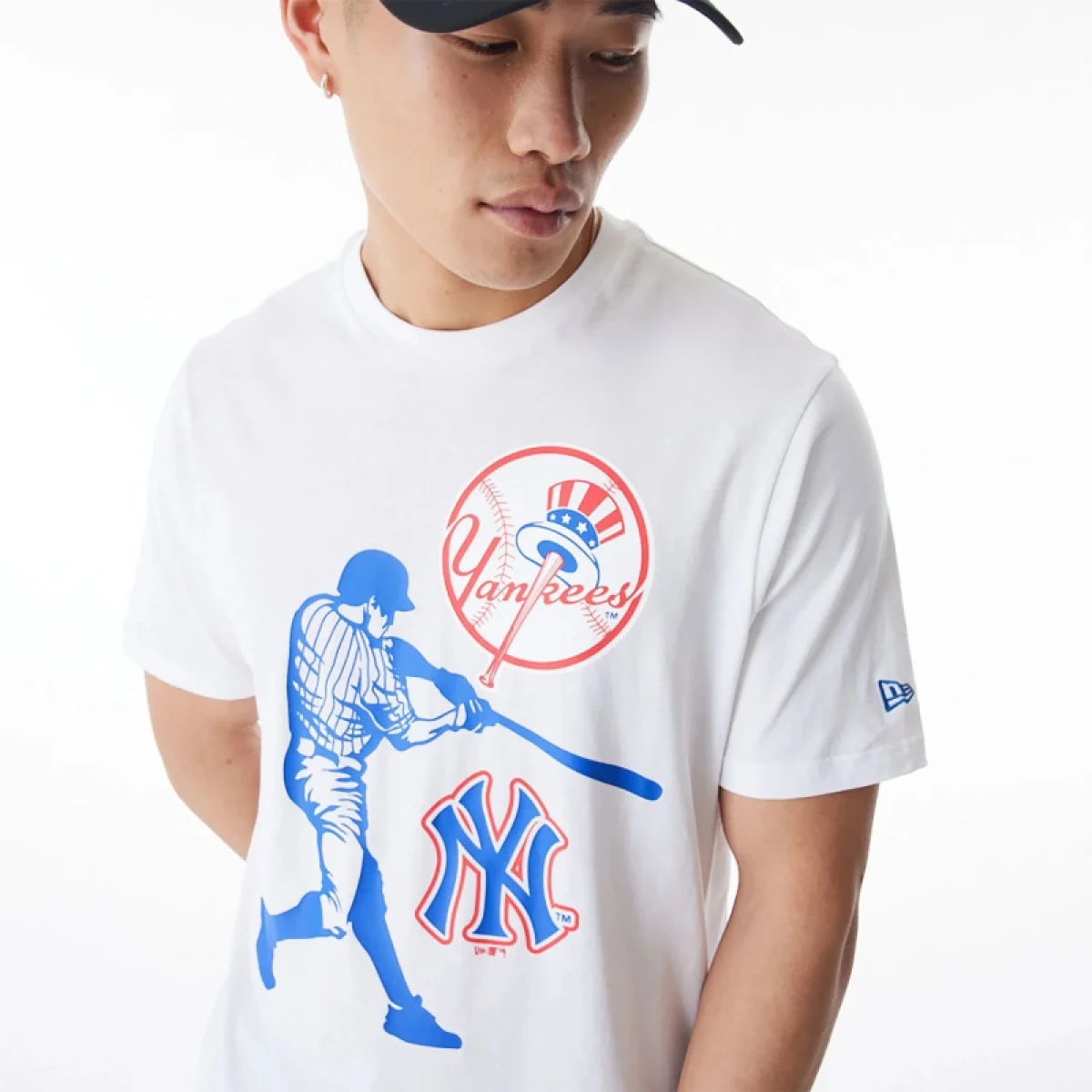 Tričko s krátkym rukávom NEW ERA MLB Player graphic table tee NEYYAN · záber 3