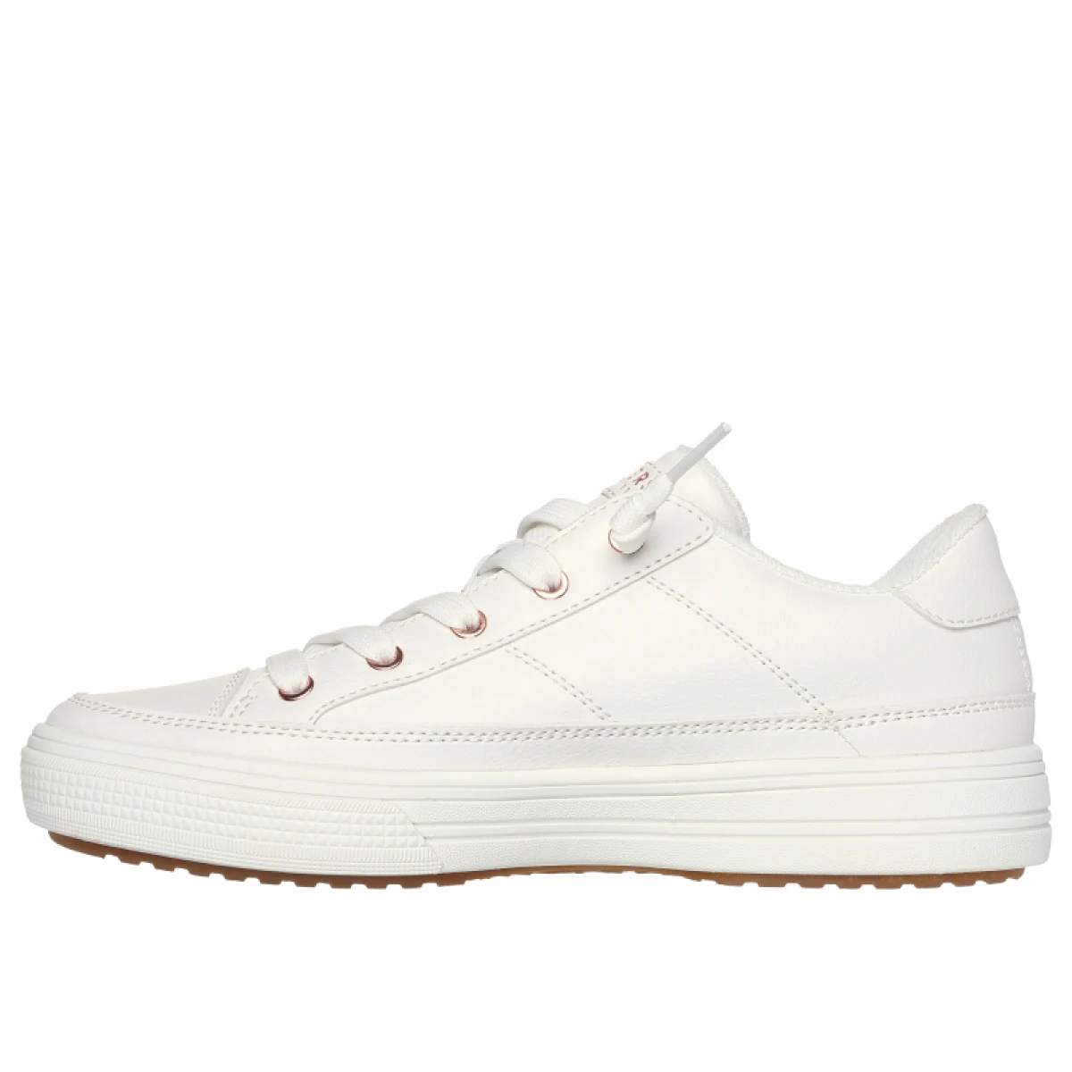 Dámska rekreačná obuv SKECHERS Arch Fit Arcade On My Way W white · záber 3