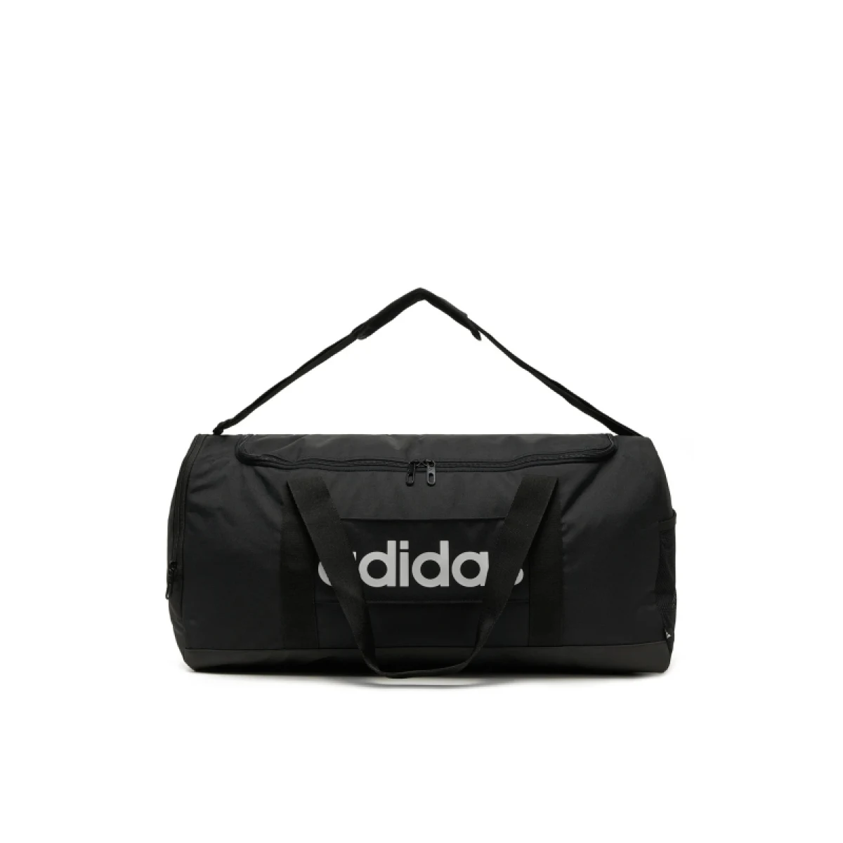 Cestovná taška ADIDAS LINEAR DUFFEL M BLACK BLACK WHITE · záber 2
