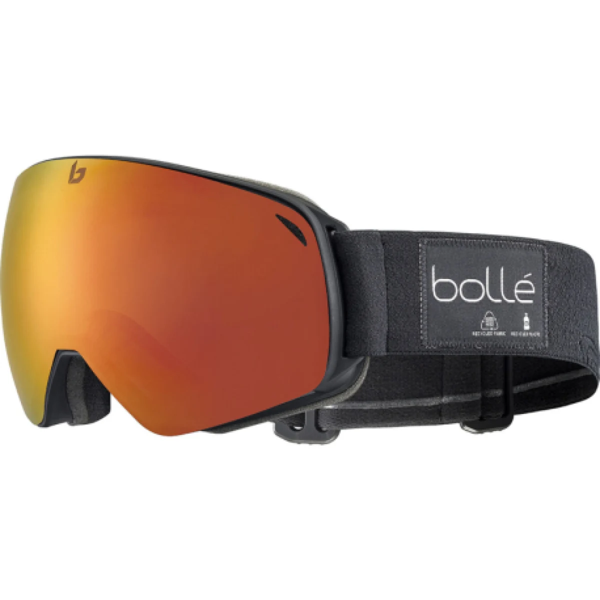 Lyžiarske okuliare BOLLE Eco Torus M-Small-Medium-M Black Matte-Sunrise cat.2 · záber 1