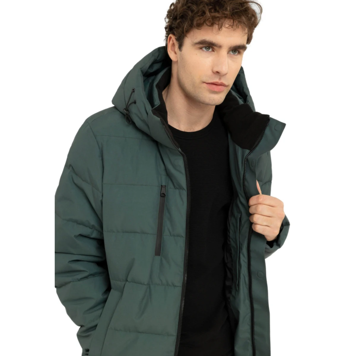 Pánska bunda VOLCANO J-REBEL -300-Green · záber 2