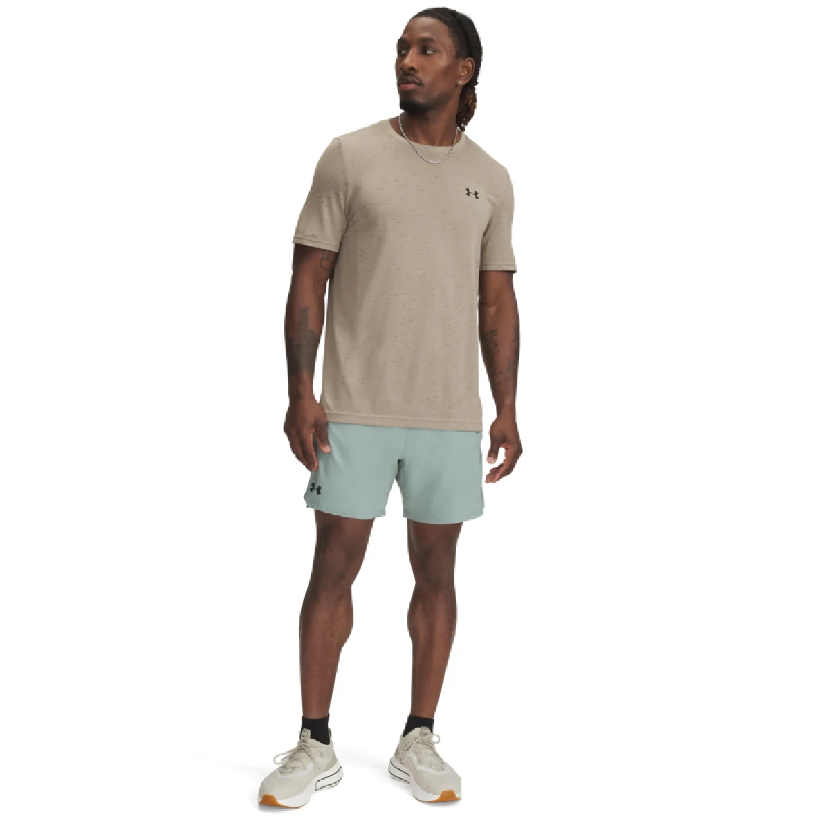Pánske tréningové kraťasy UNDER ARMOUR UA Vanish Woven 6in Shorts-GRN · záber 4