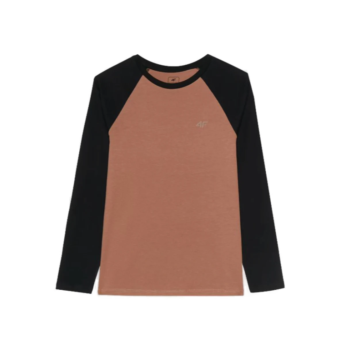 Chlapčenské tričko s dlhým rukávom 4F JUNIOR LONGSLEEVE-JWAW24TLONM293-65S-PALE CORAL · záber 5
